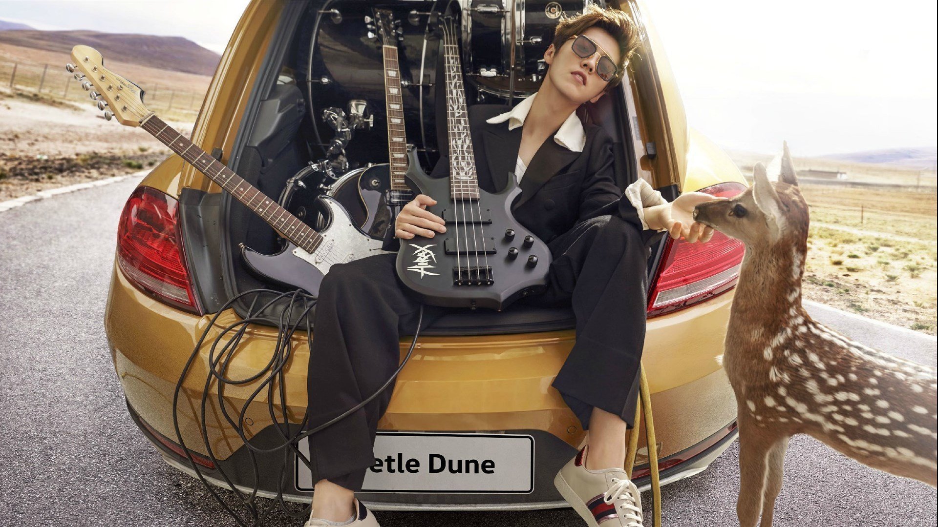 鹿晗,吉他,小鹿