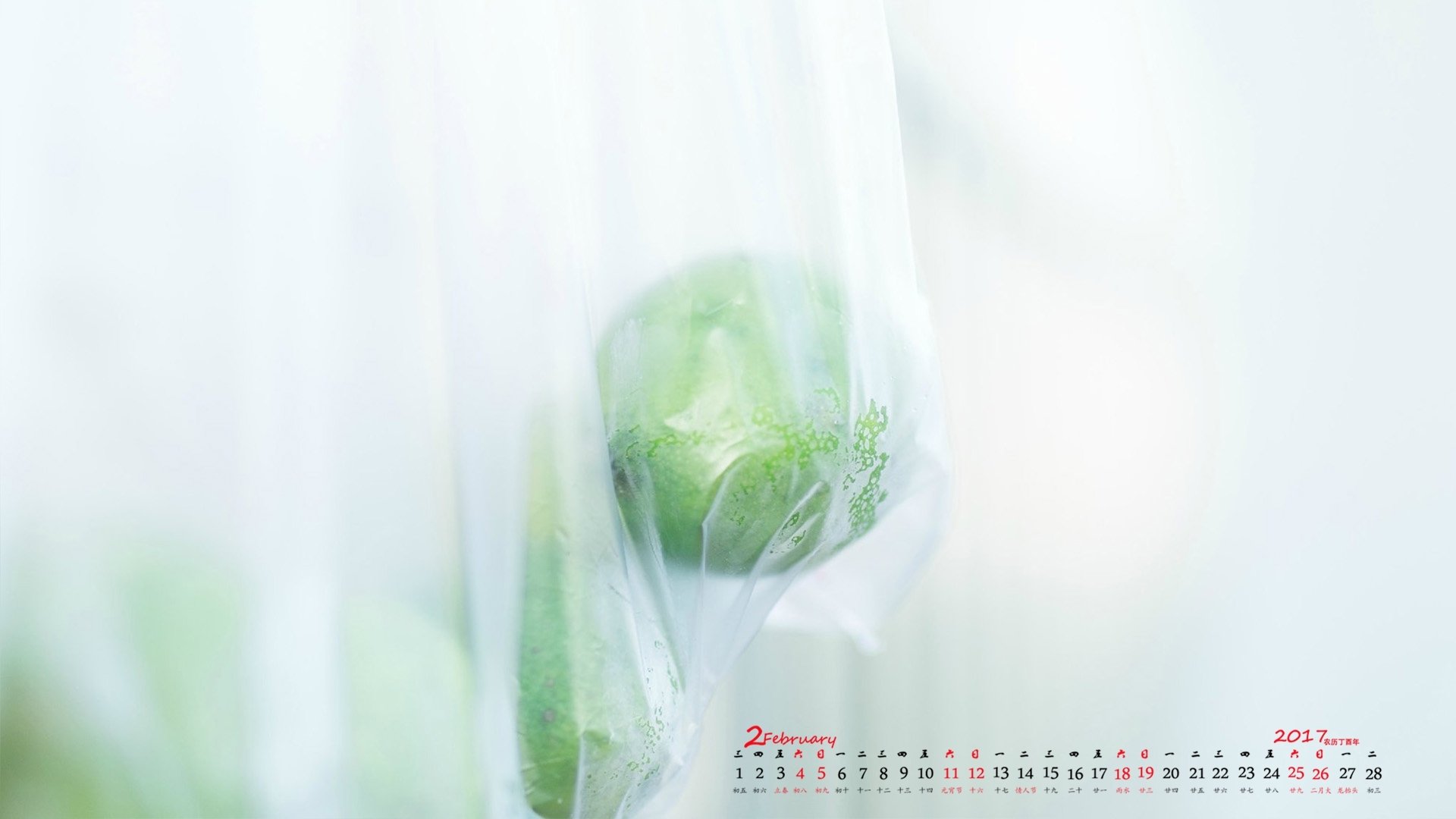 2月,小清新,水果