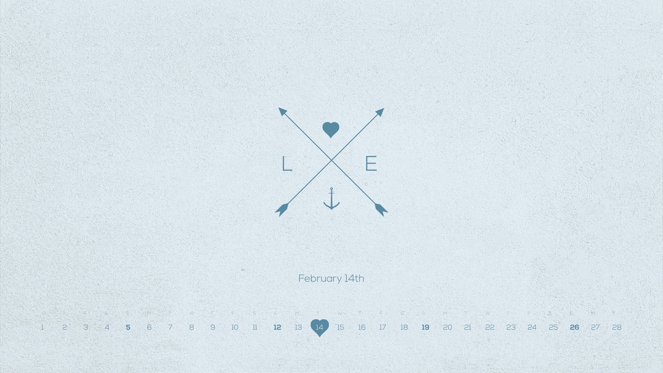 2017年2月,简约,love