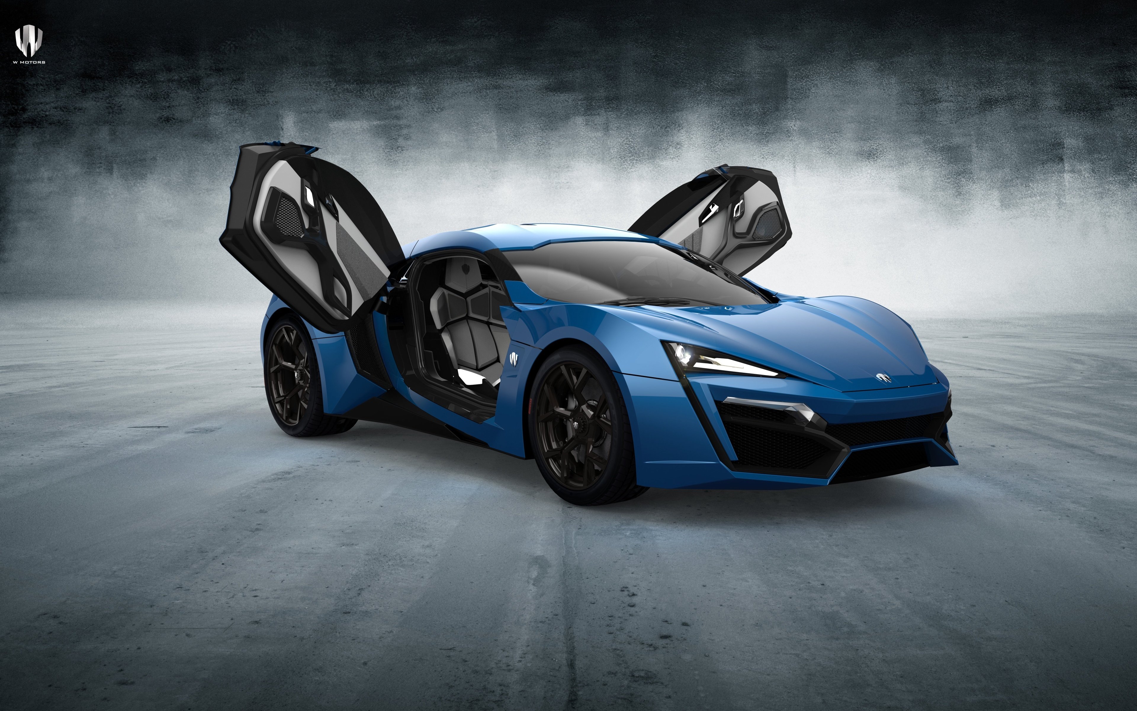 WMotors,蓝色跑车