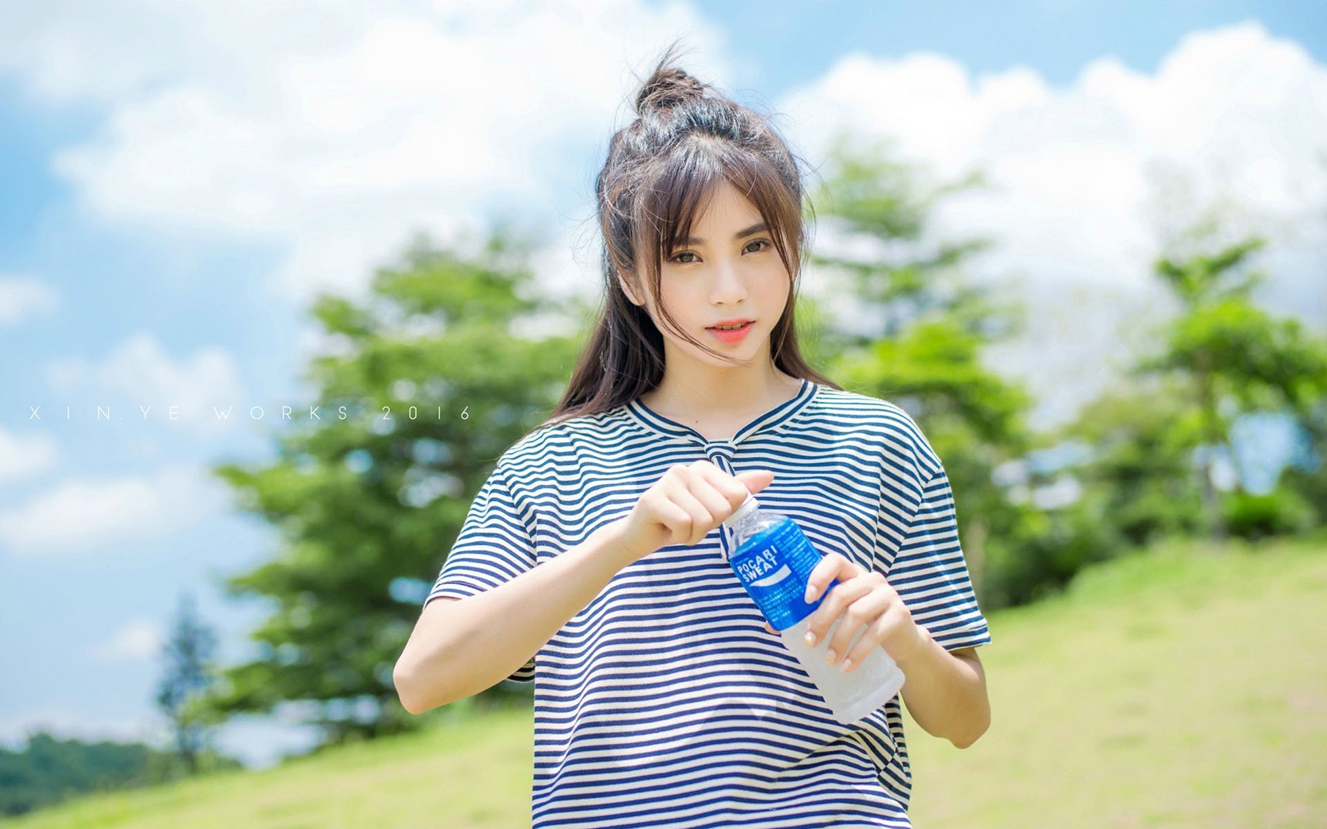 清纯,夏天,元气少女