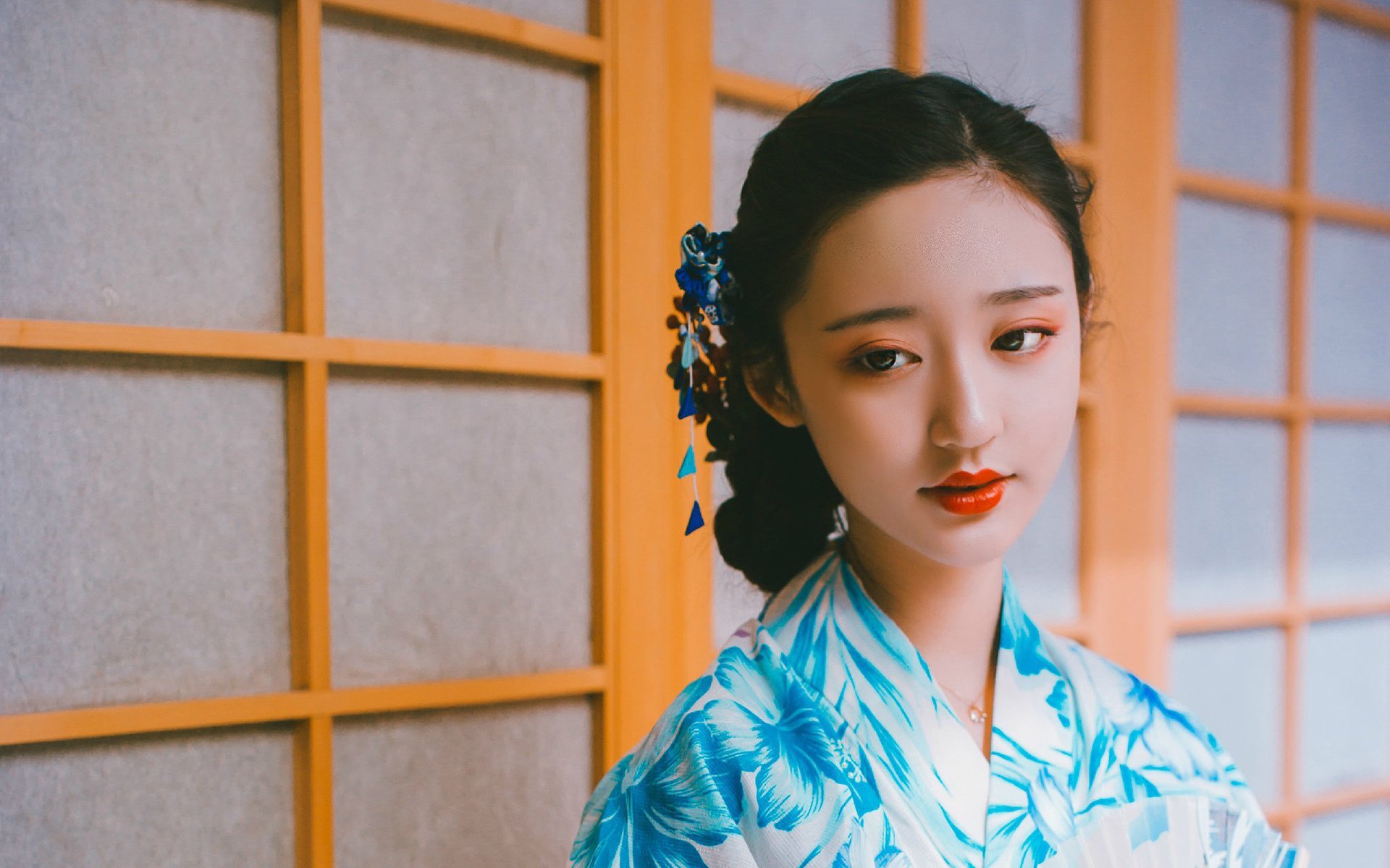 文艺古风,和服日系写真