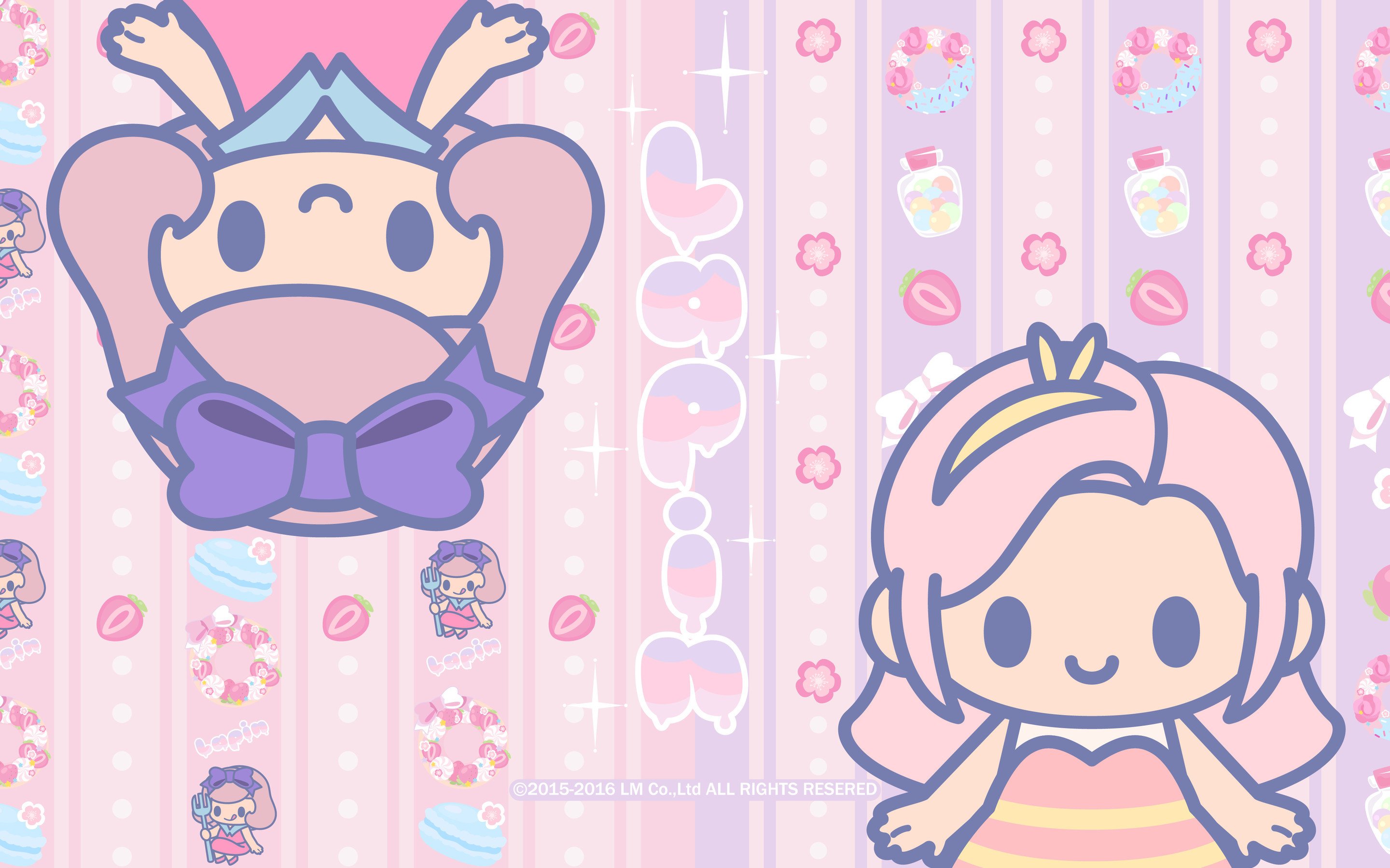 Lapin甜甜少女风,粉色