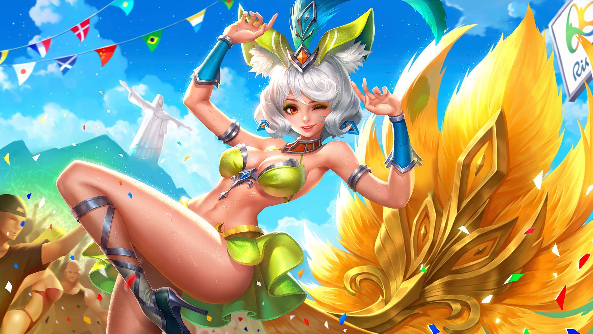 王者荣耀,妲己,热情桑巴