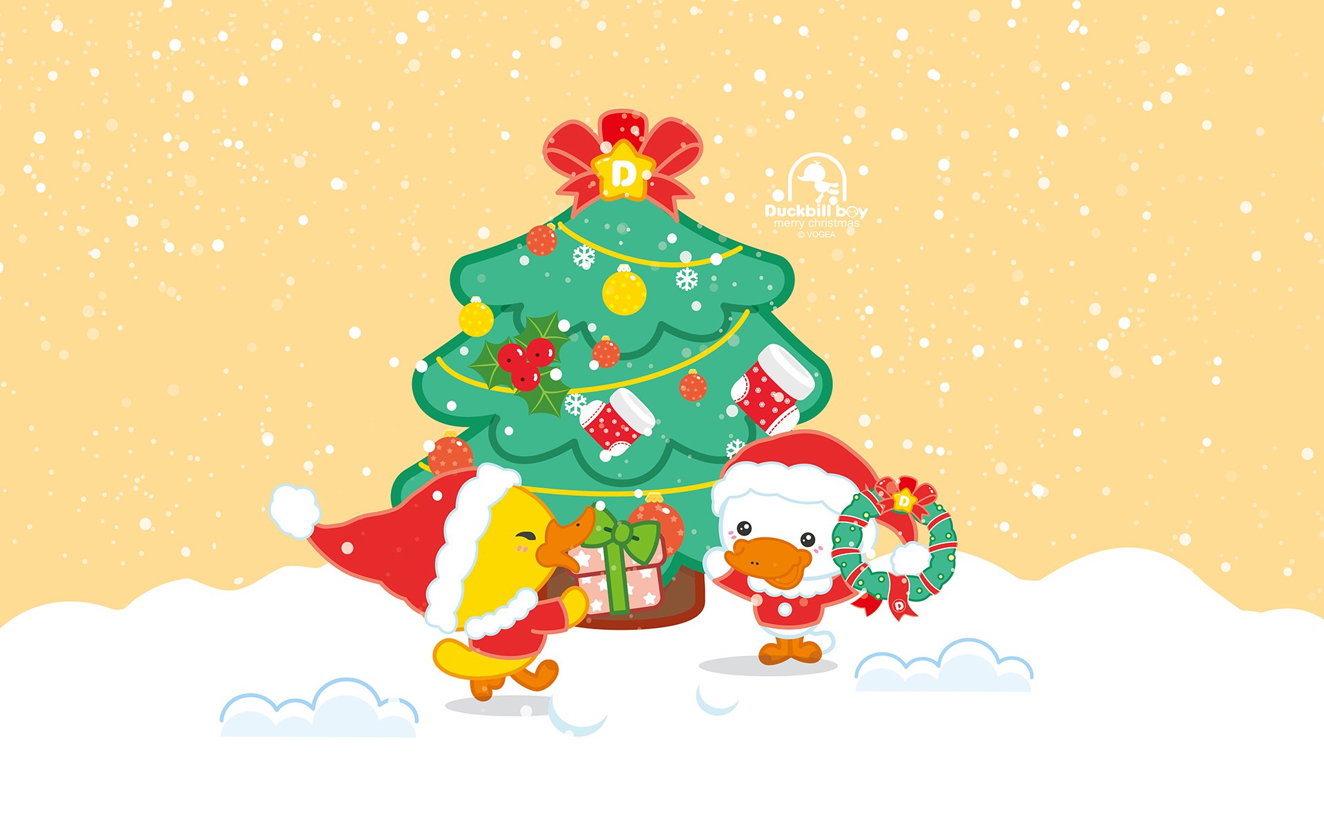 鸭嘴兽男孩,圣诞树