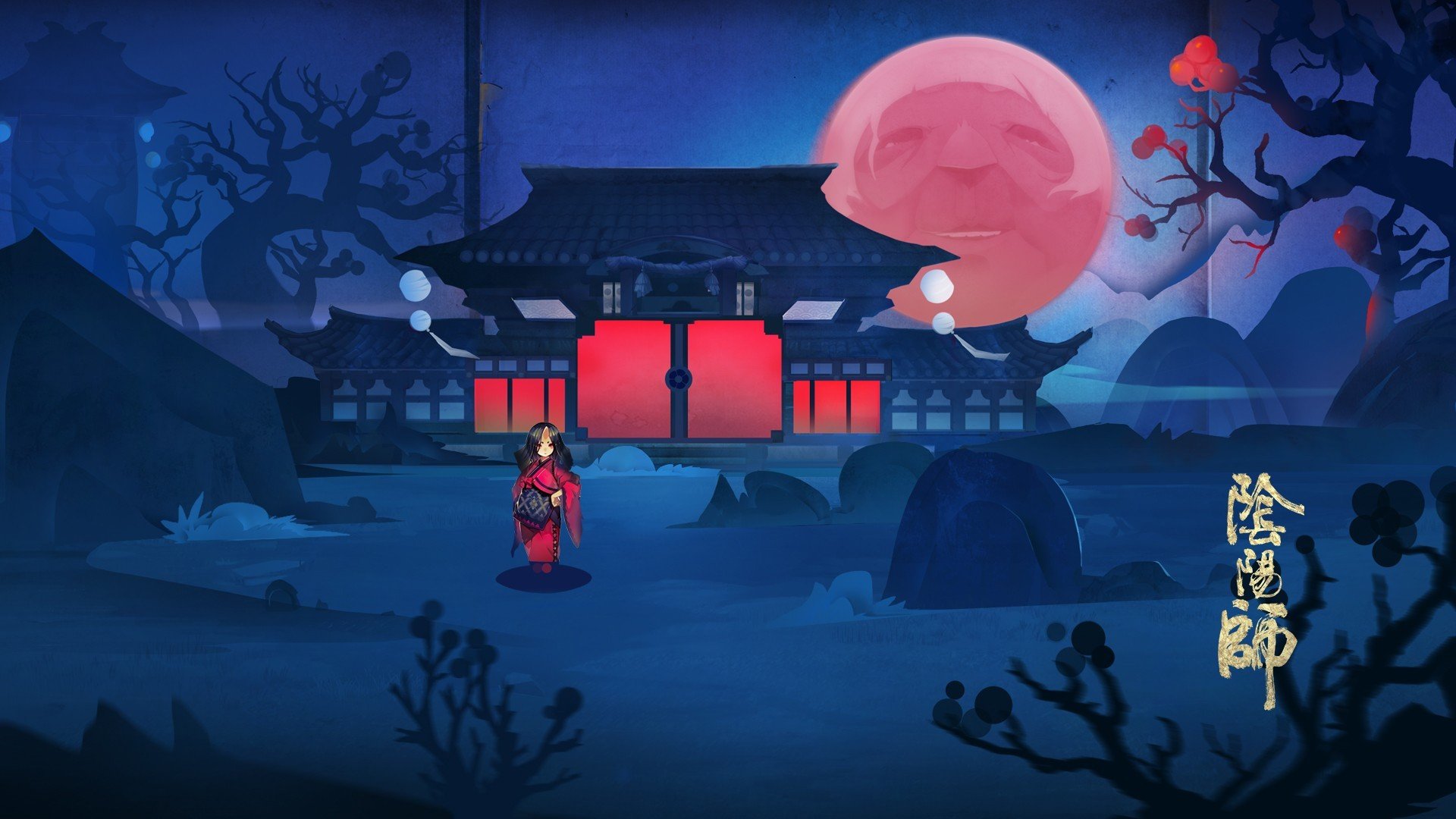 手游世界,阴阳师,游戏场景