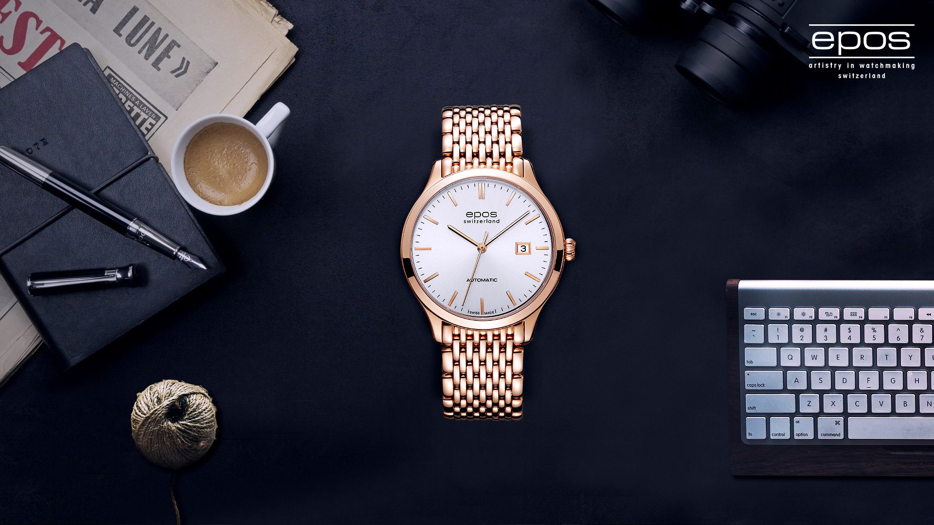 品牌,epos,手表,办公,咖啡