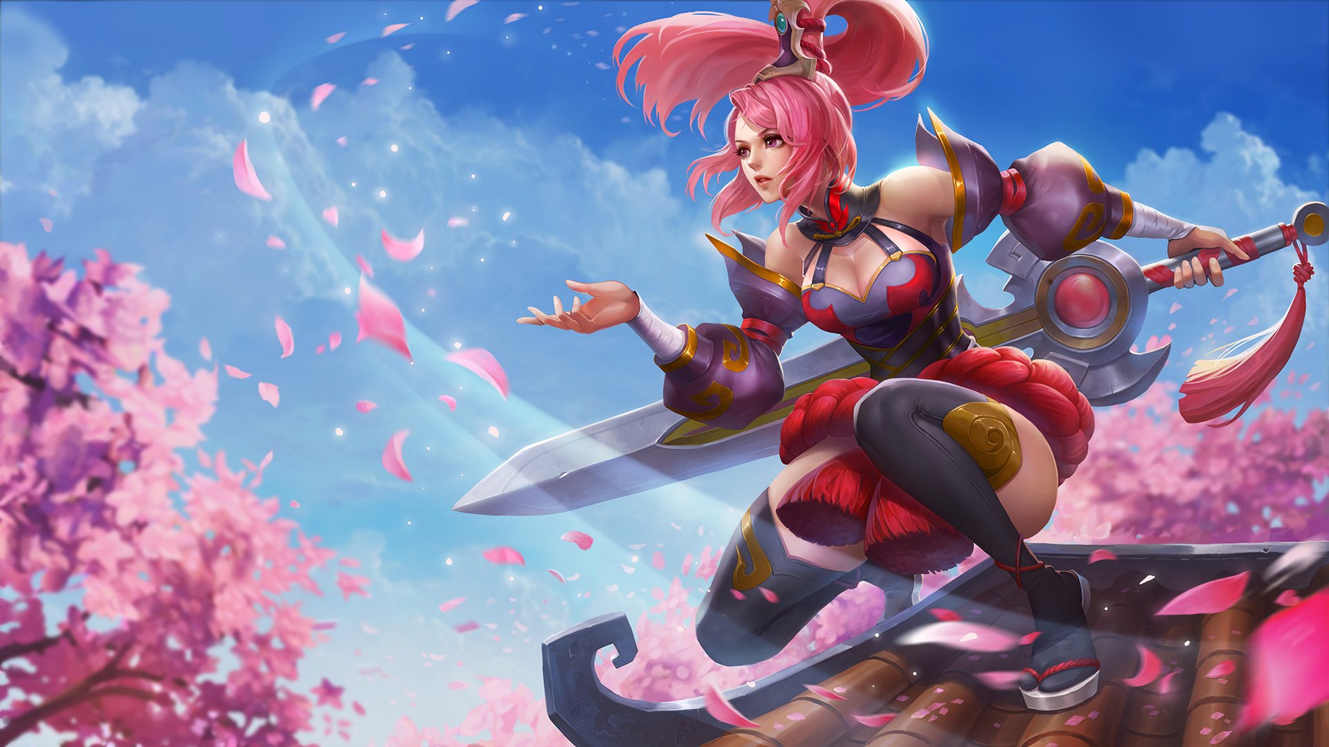 王者荣耀,花木兰,传说之刃