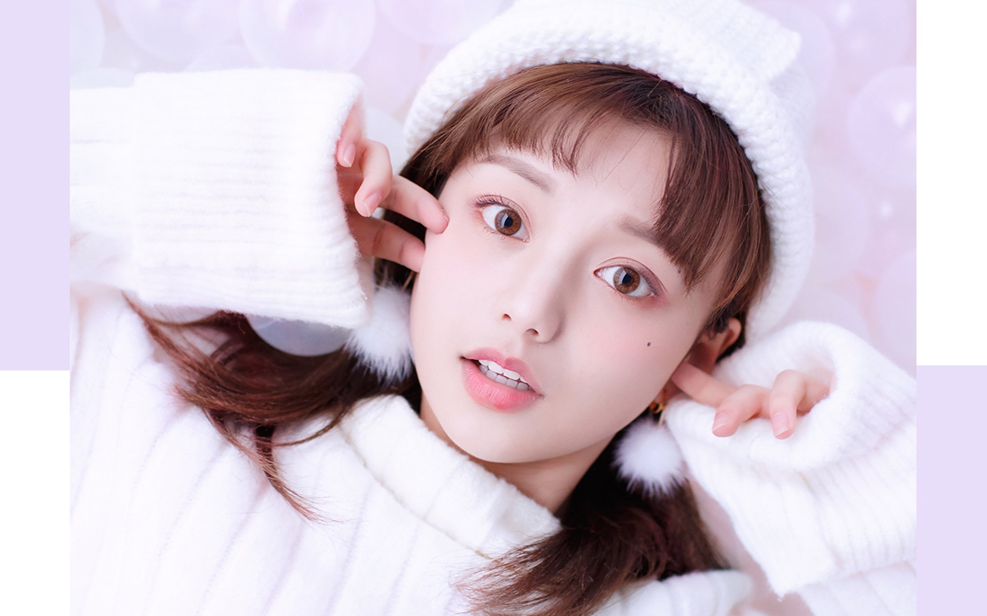 清纯,唯美,日系,冬日