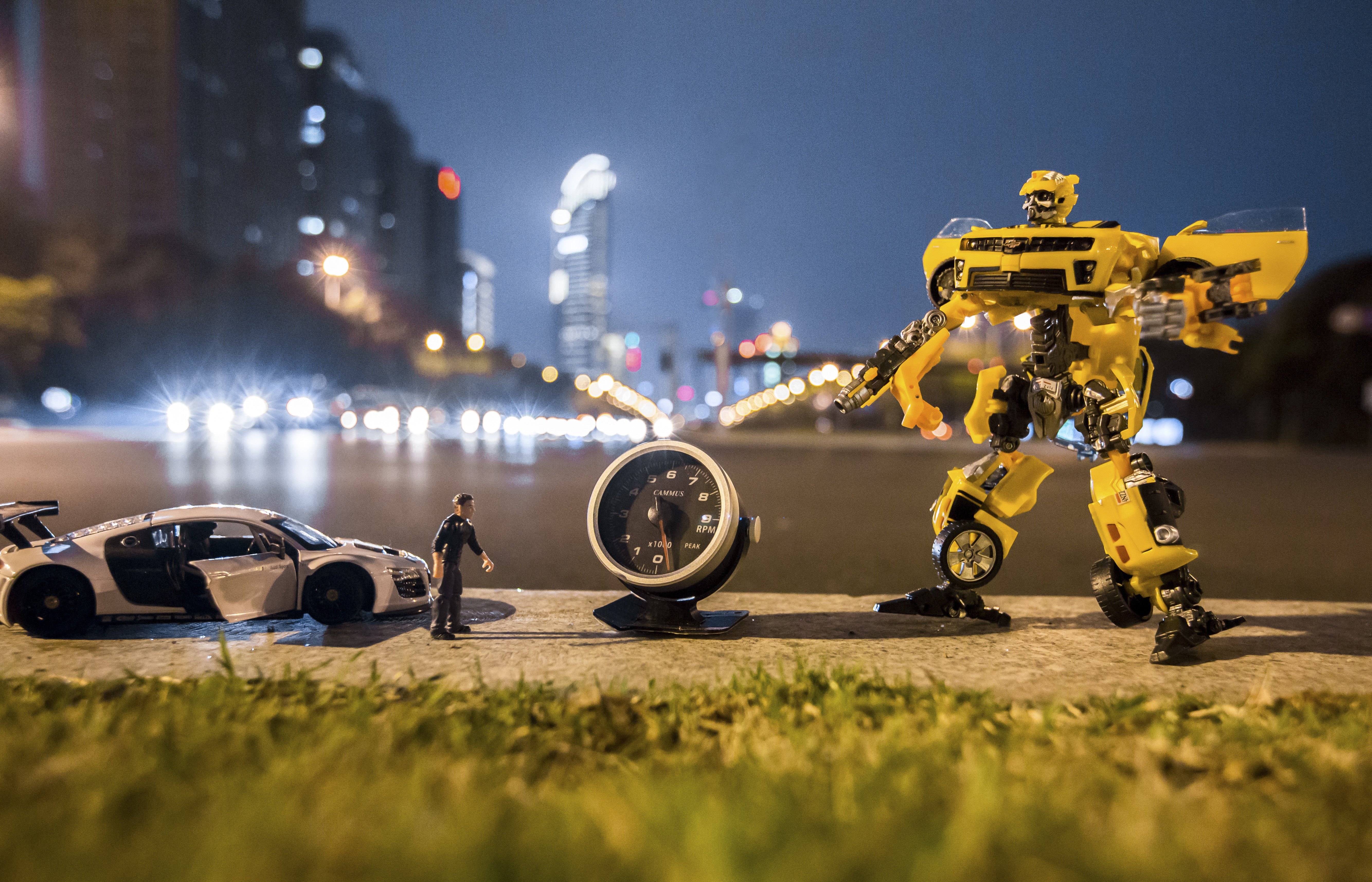 静物写真,汽车模型,变形金刚