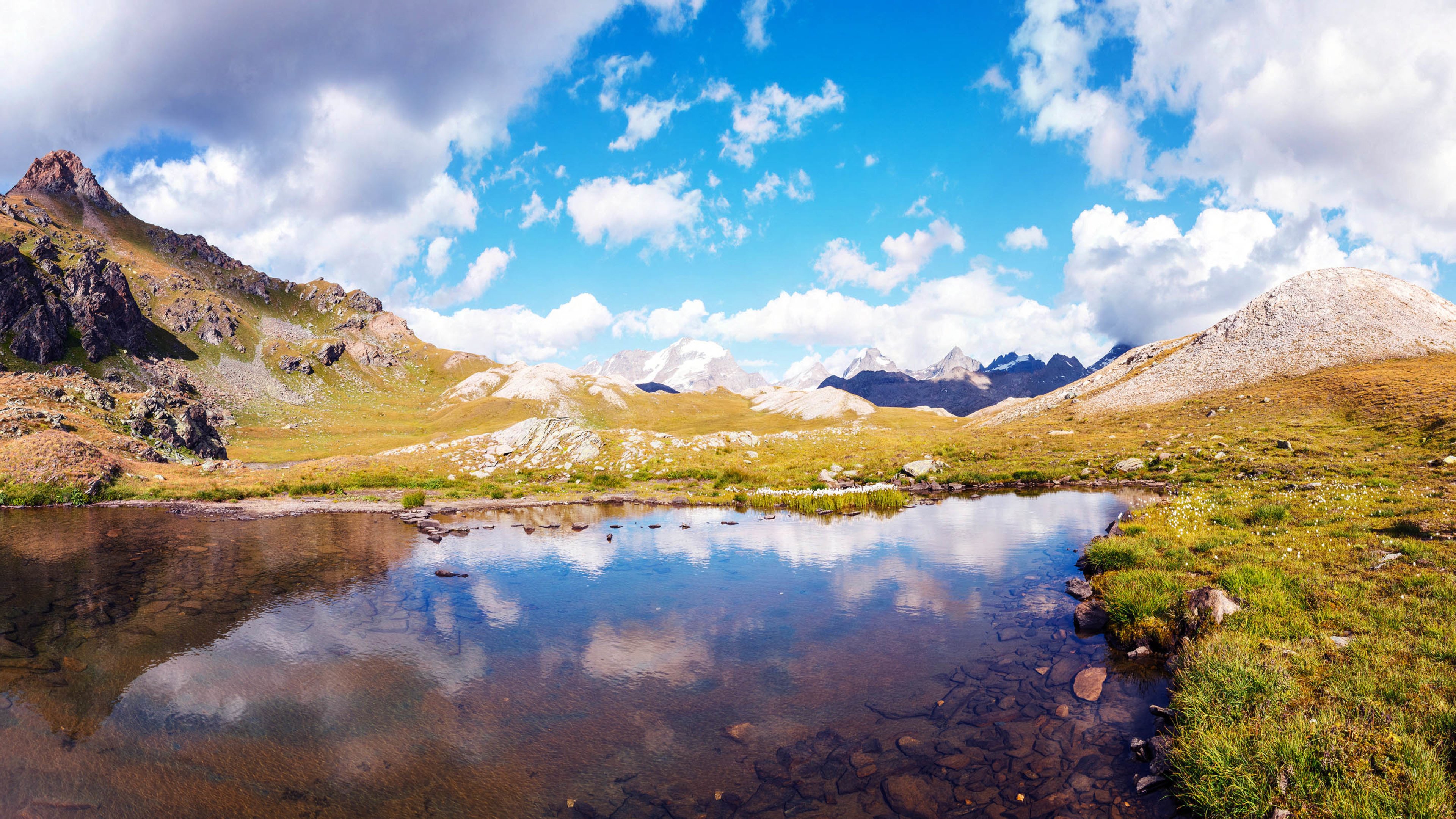 野外,山脉,蓝天