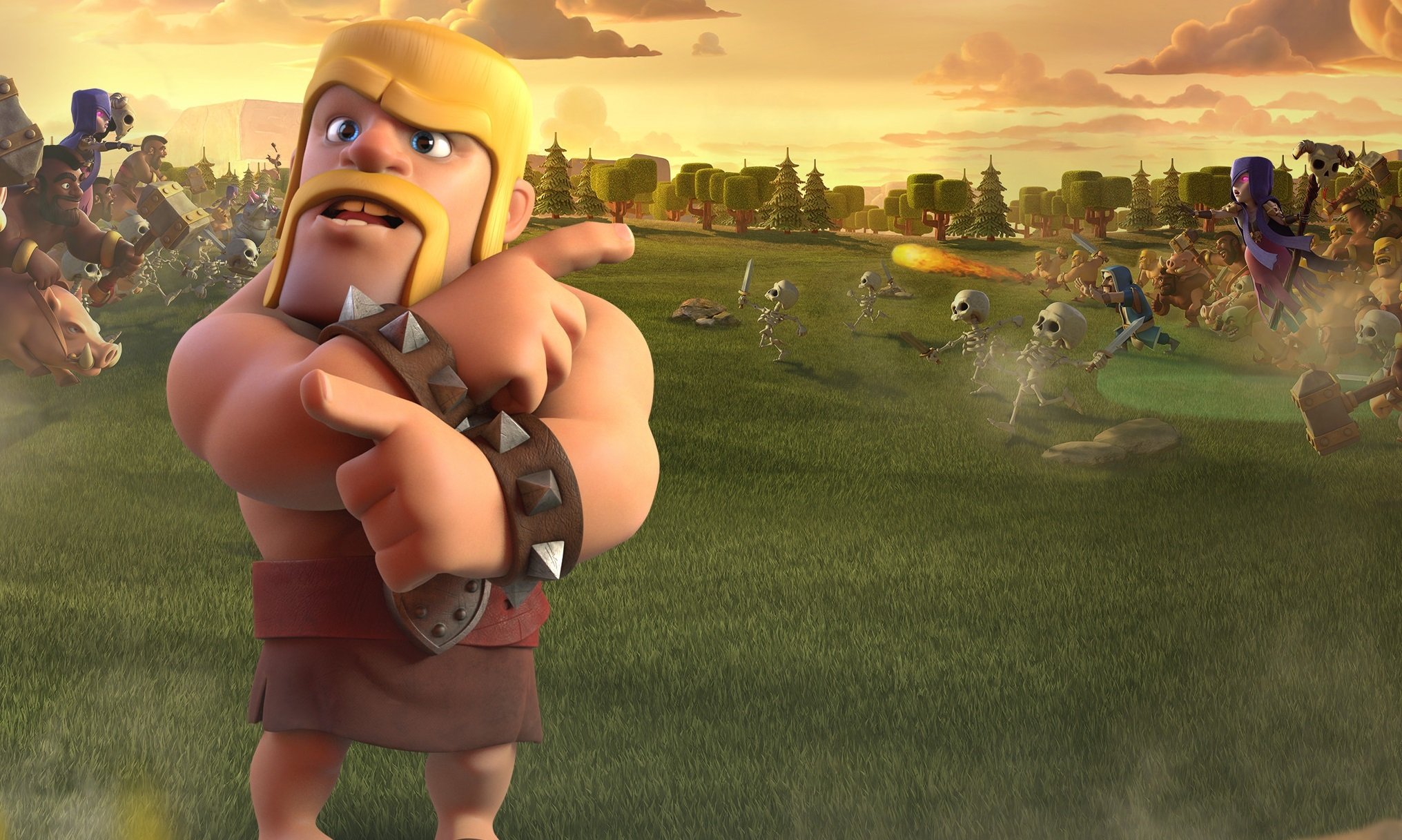 手游世界,部落冲突