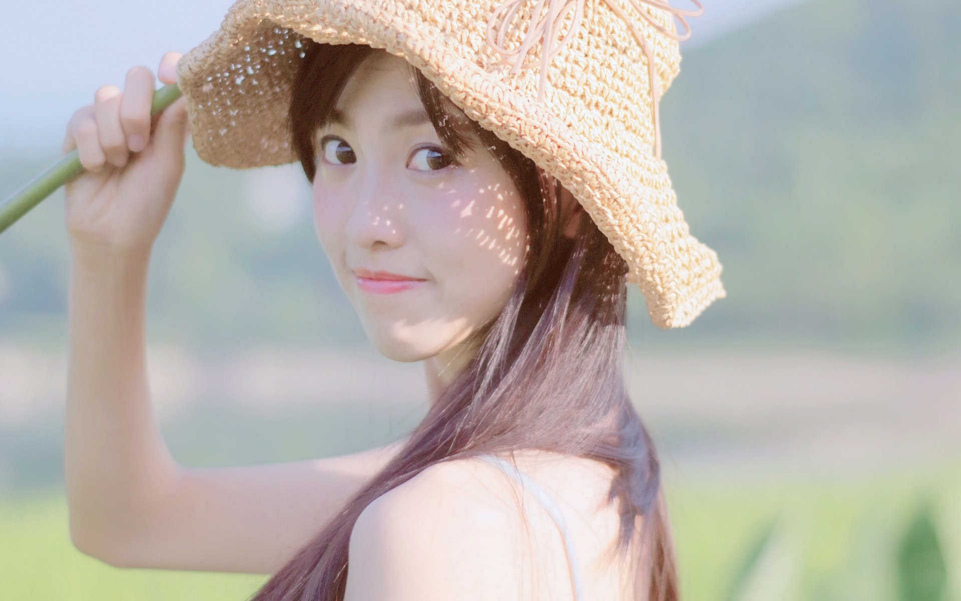 清纯,户外日系写真