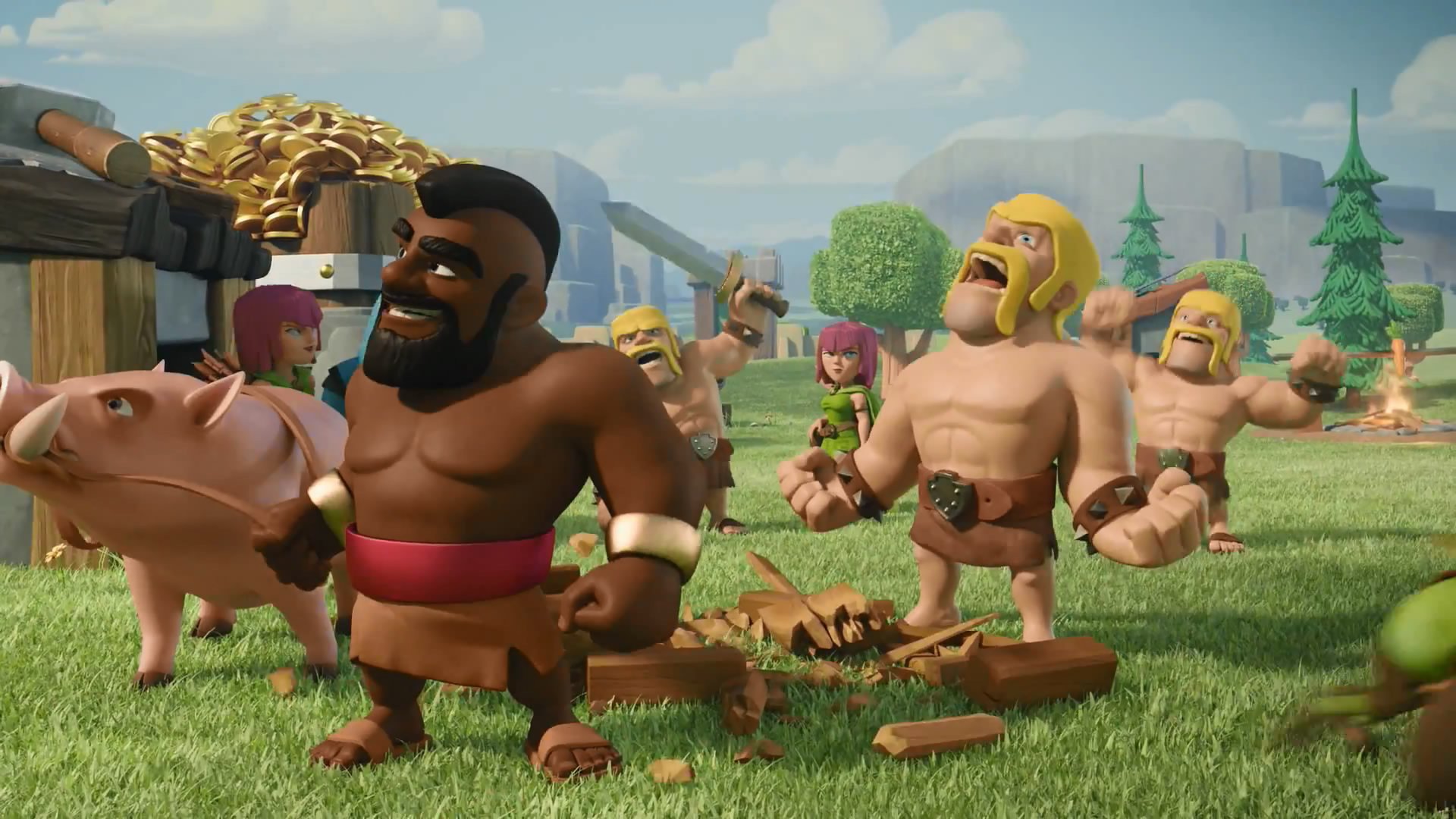 手游世界,部落冲突