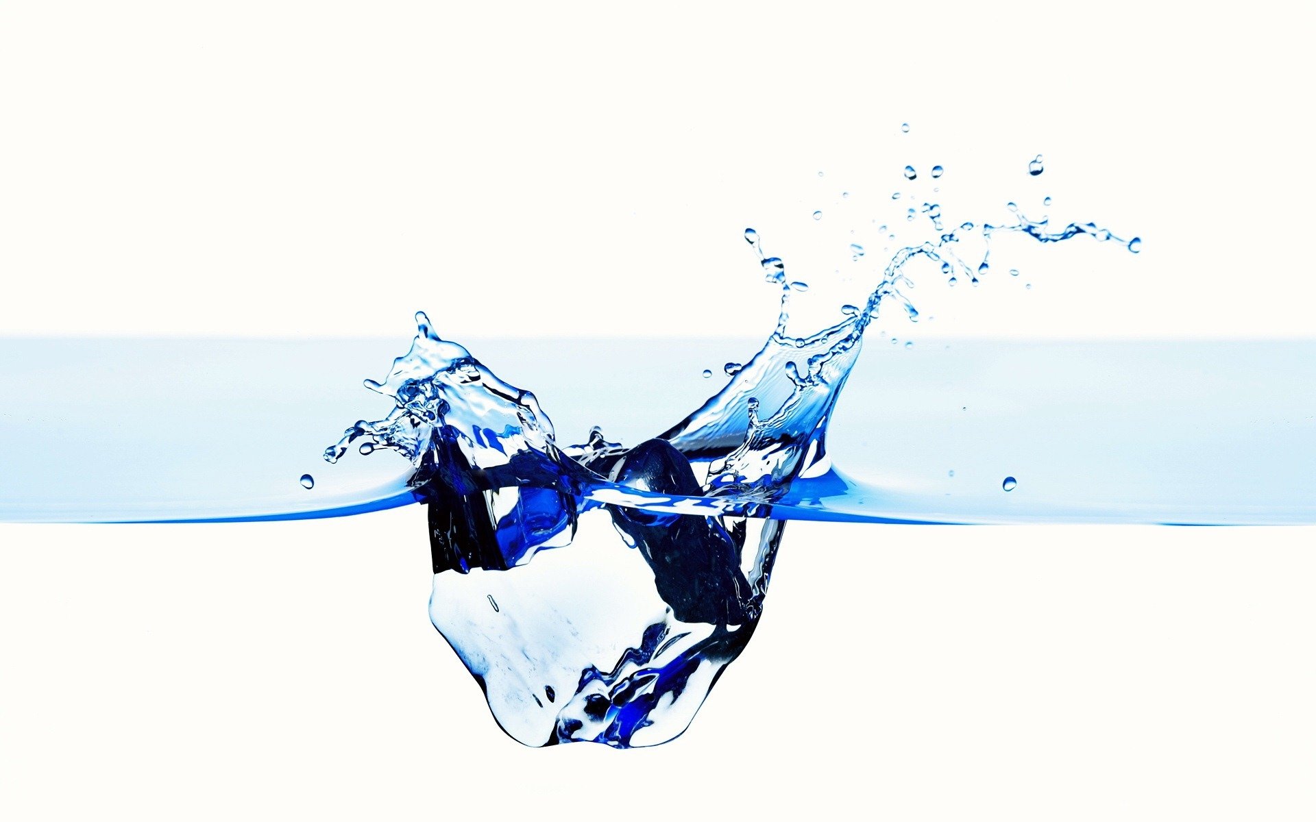 简约,冰块,清爽冰凉