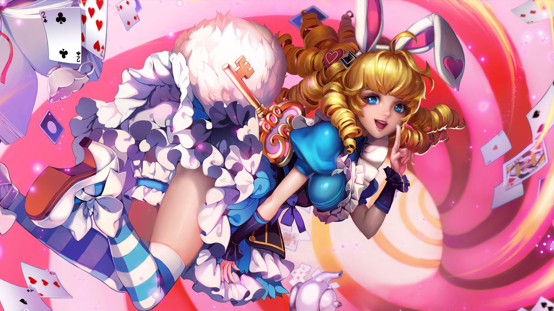 王者荣耀,妲己,仙境爱丽丝