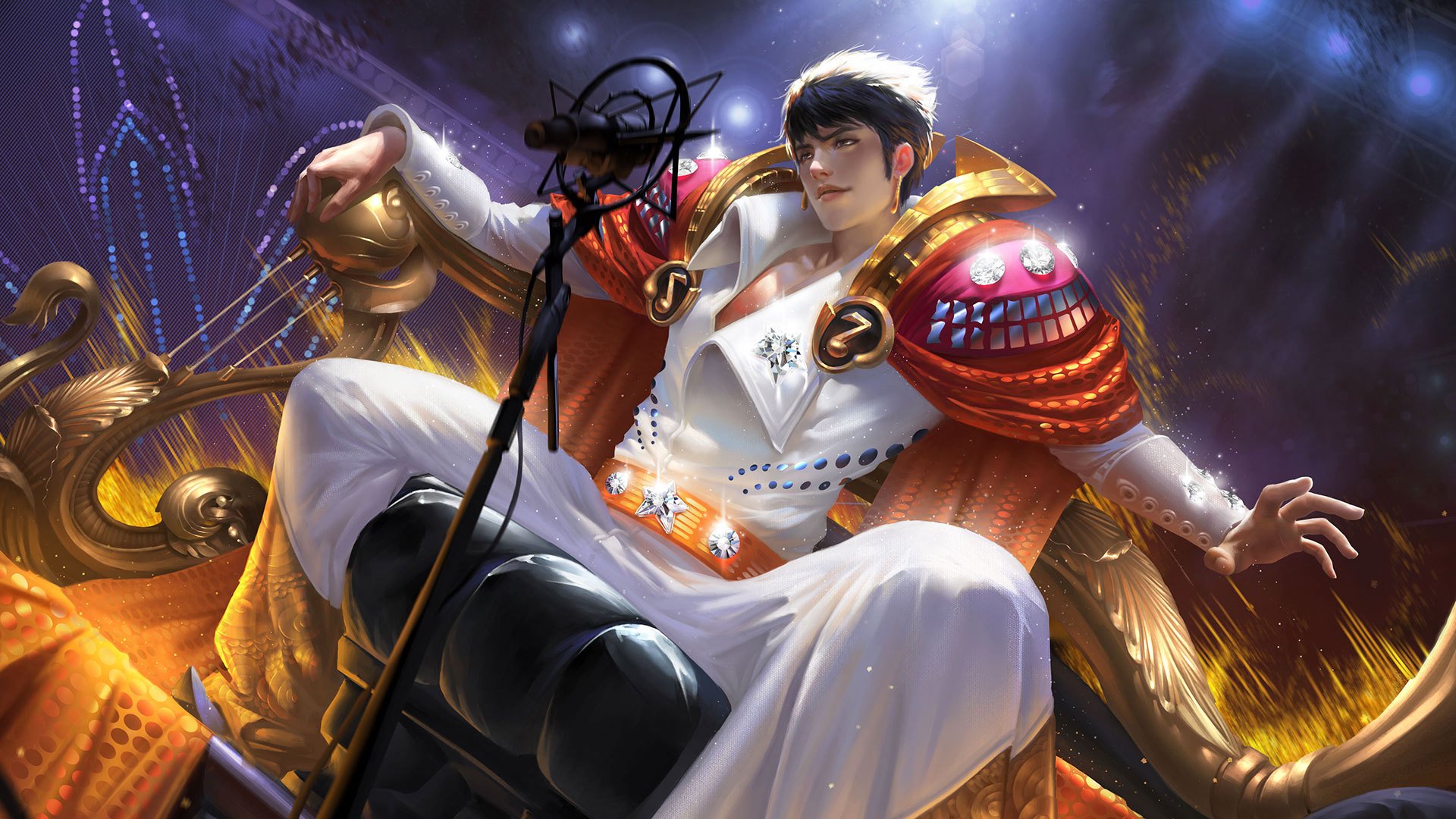 王者荣耀,嬴政,摇滚巨星