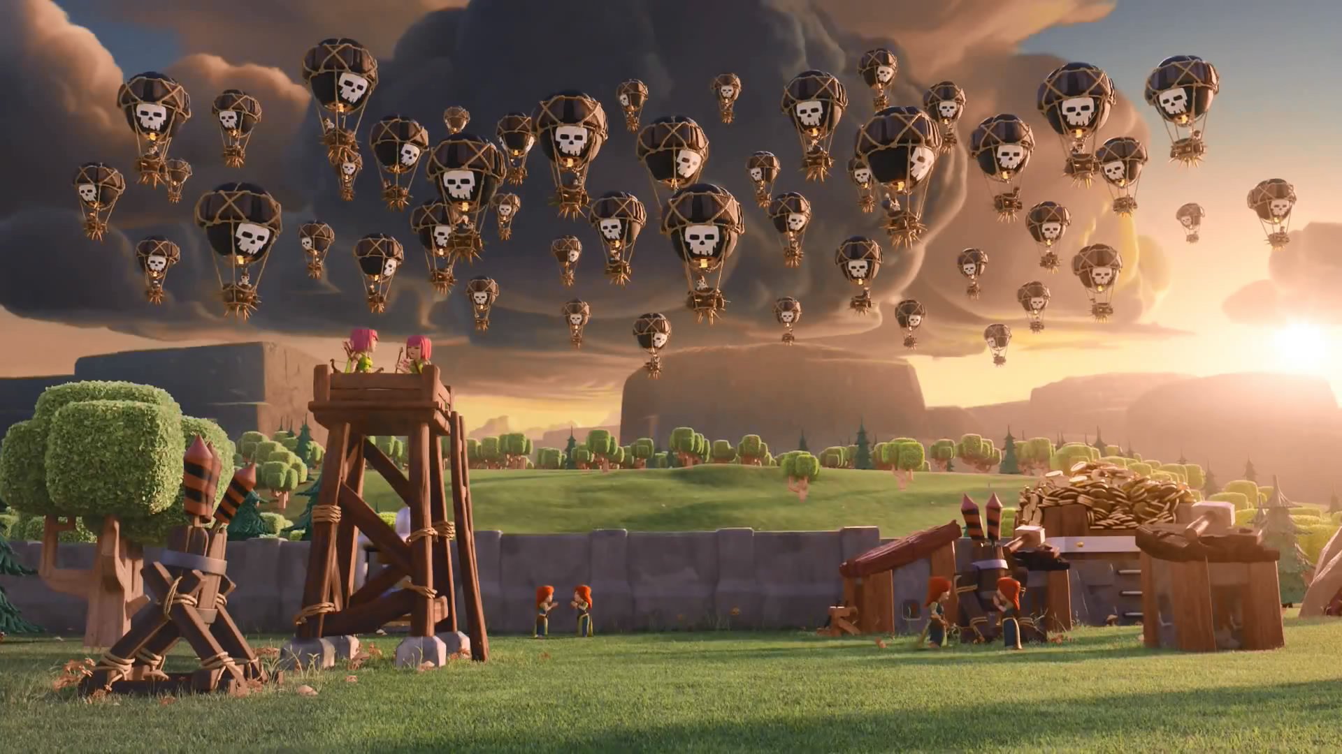 手游世界,部落冲突