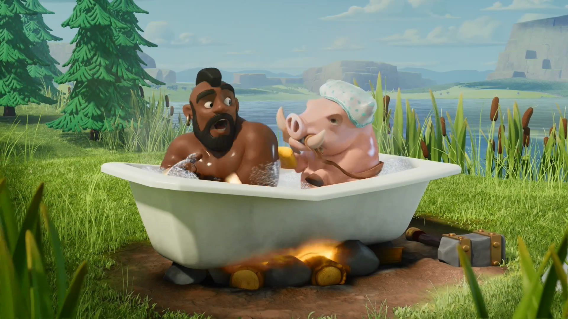 手游世界,部落冲突