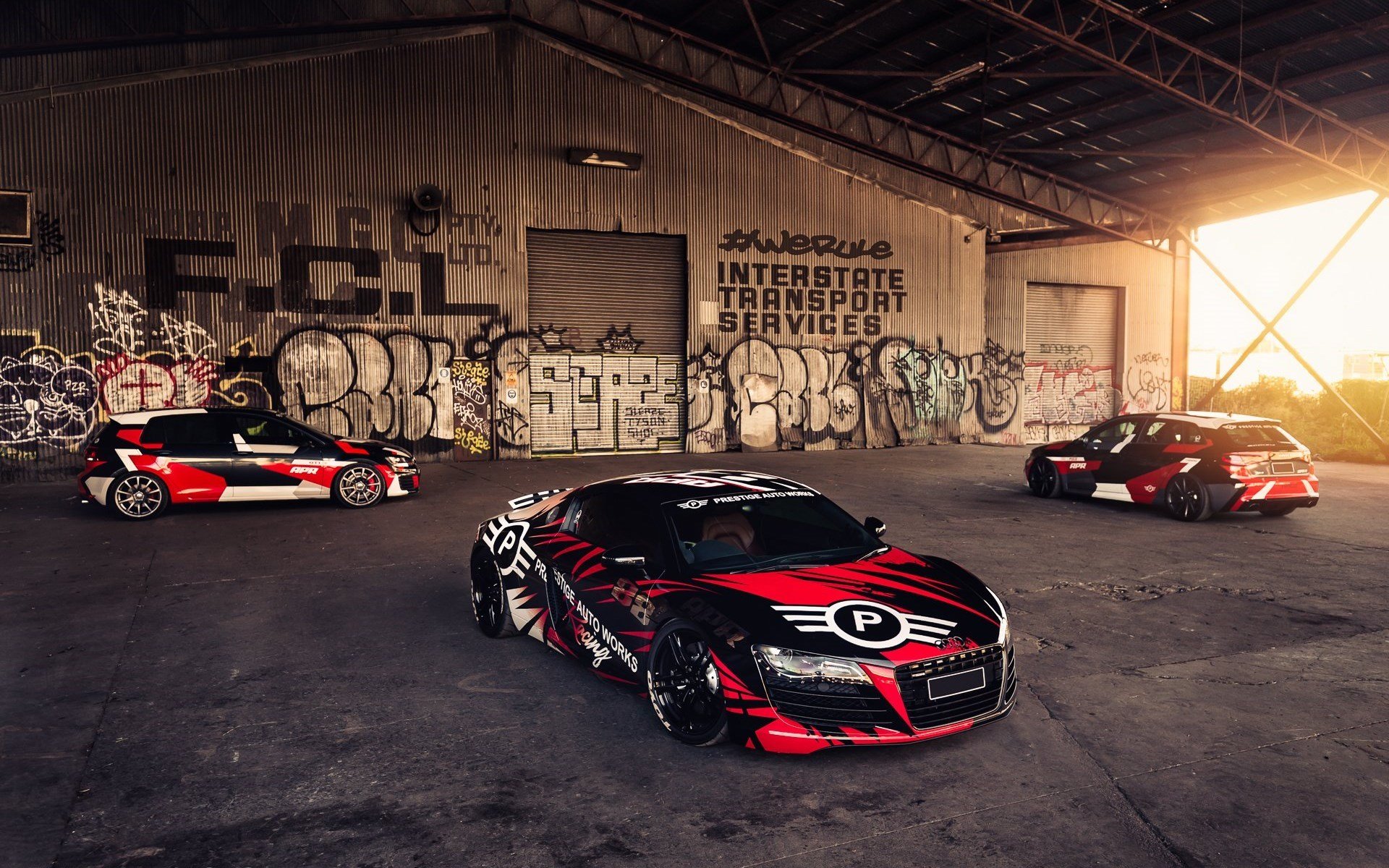 奥迪,R8,超级跑车,车身涂鸦