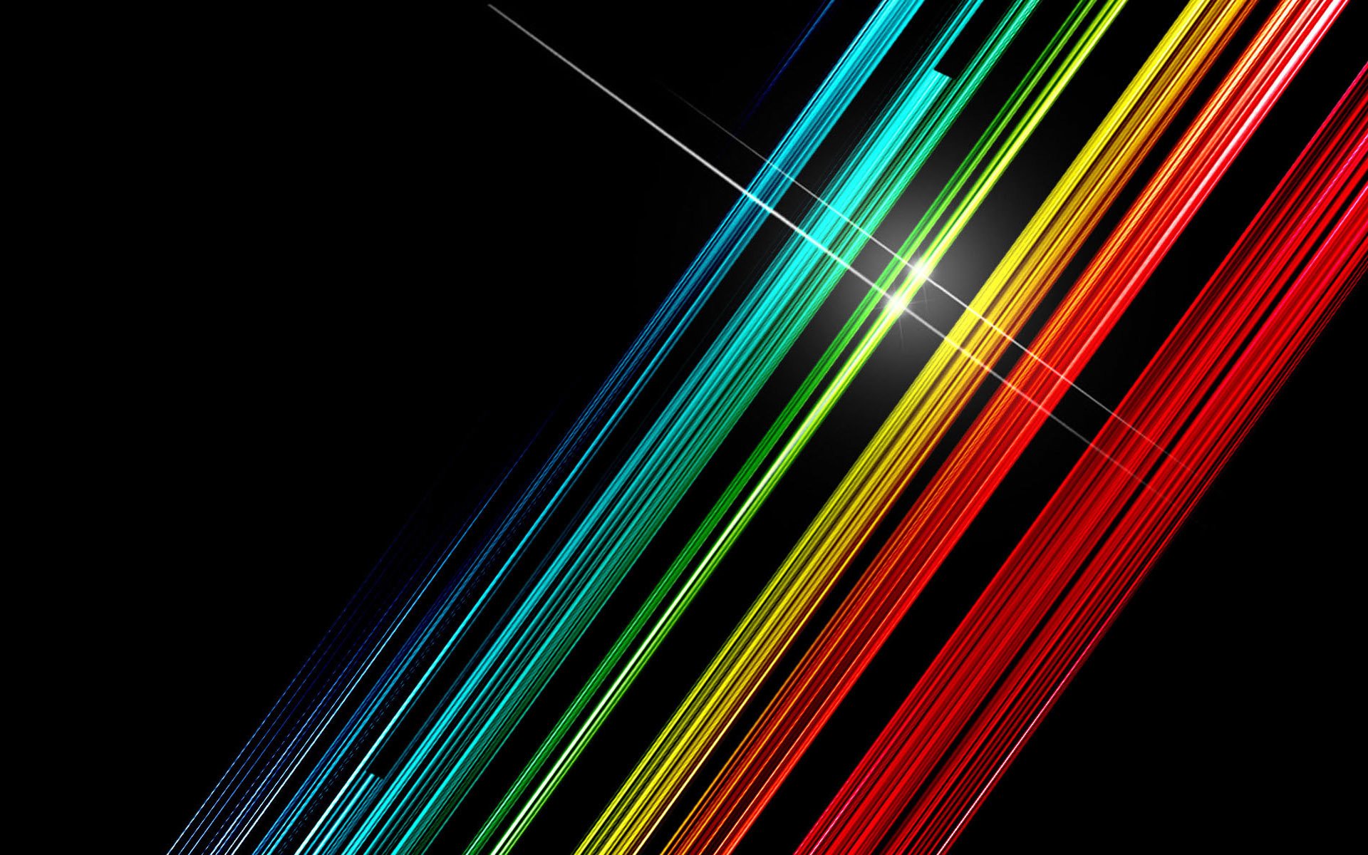 炫彩,光线,线条,色彩