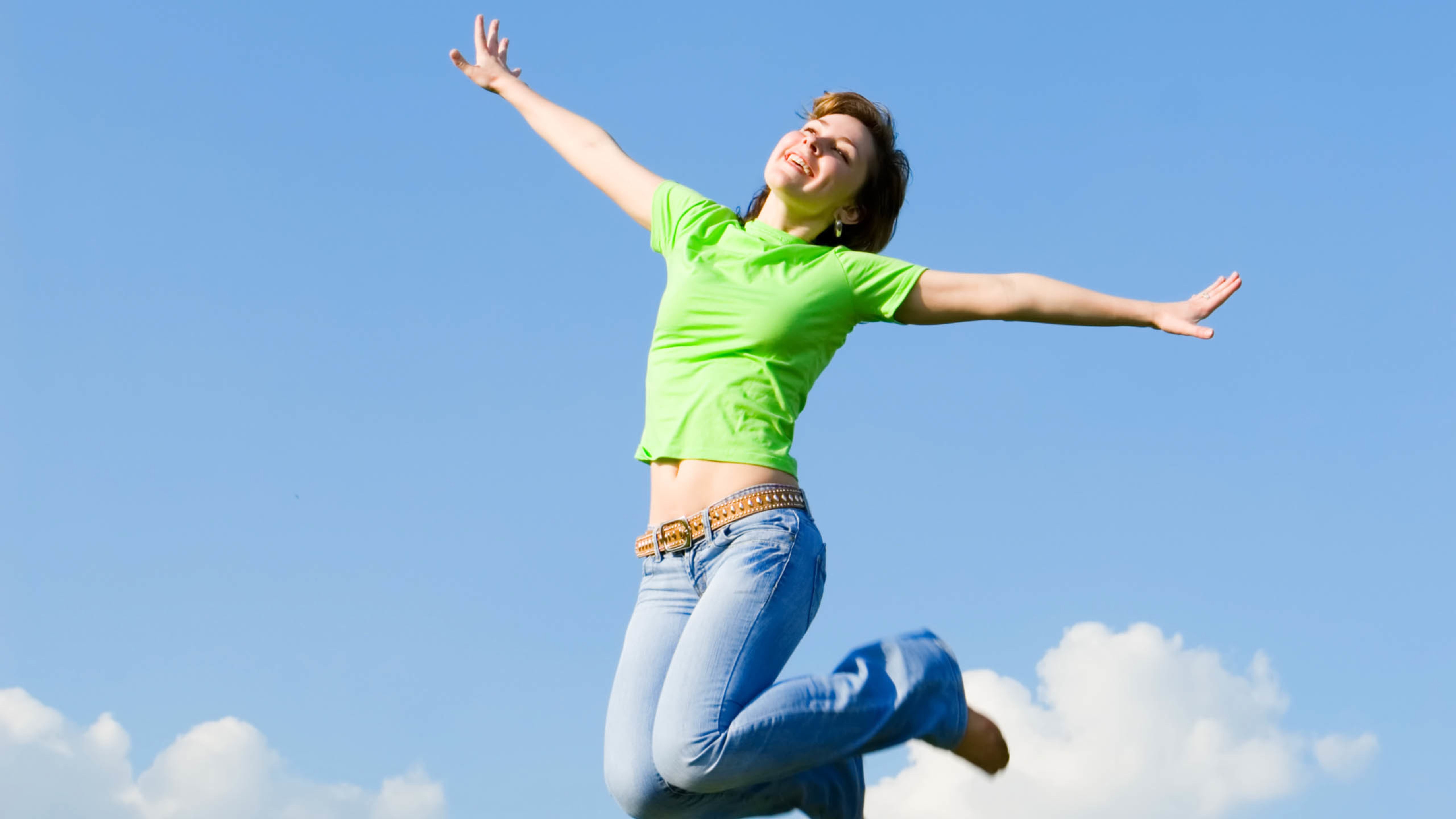 跳跃,兴奋,高兴