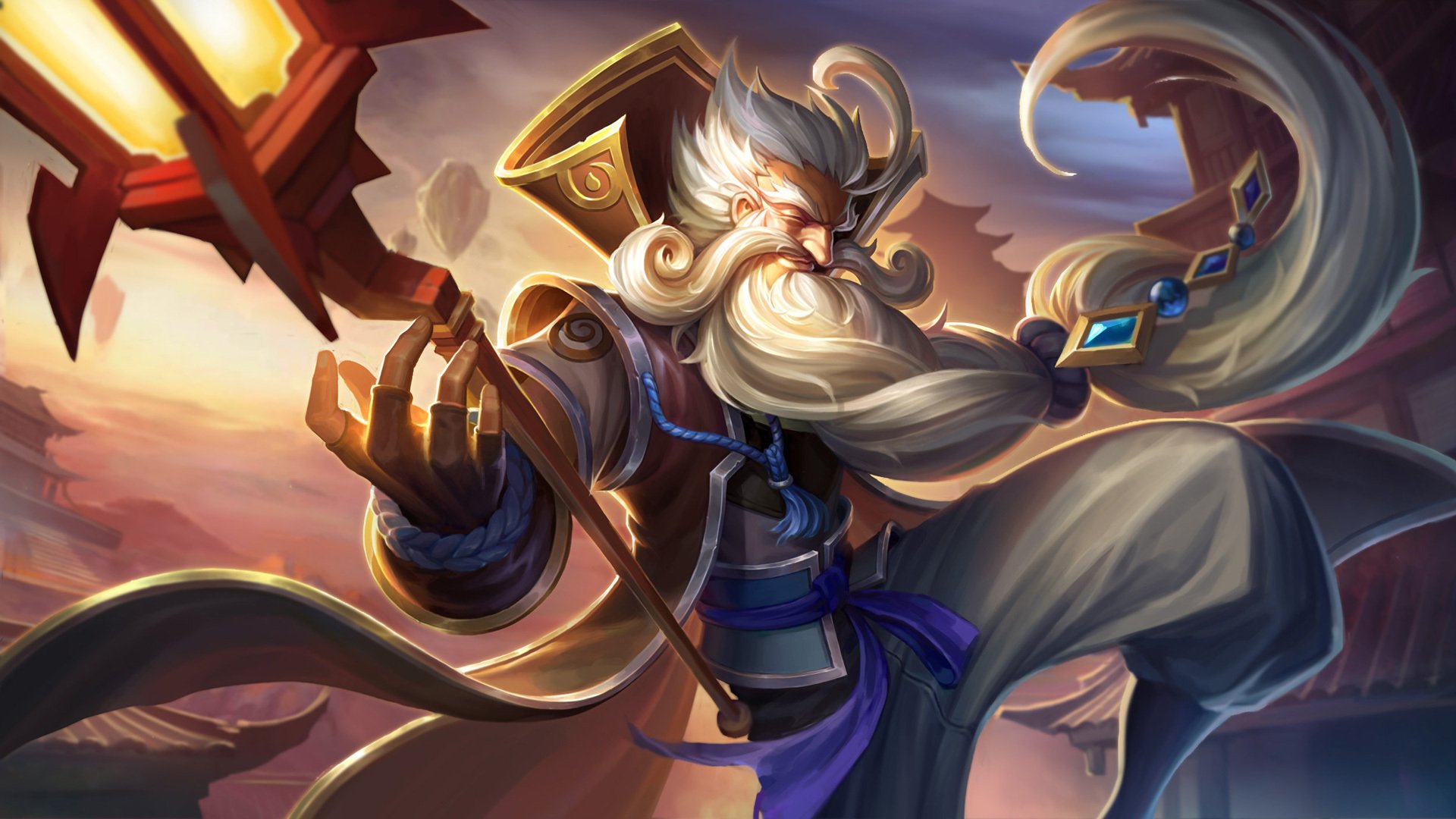 王者荣耀,老夫子,万古长明