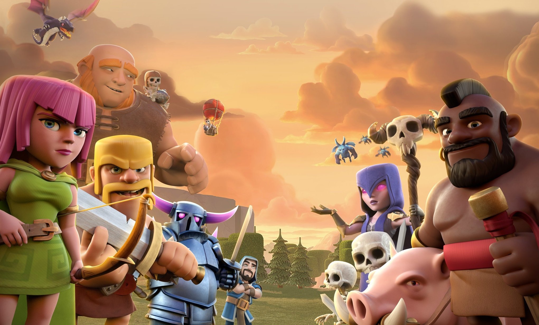 手游世界,部落冲突