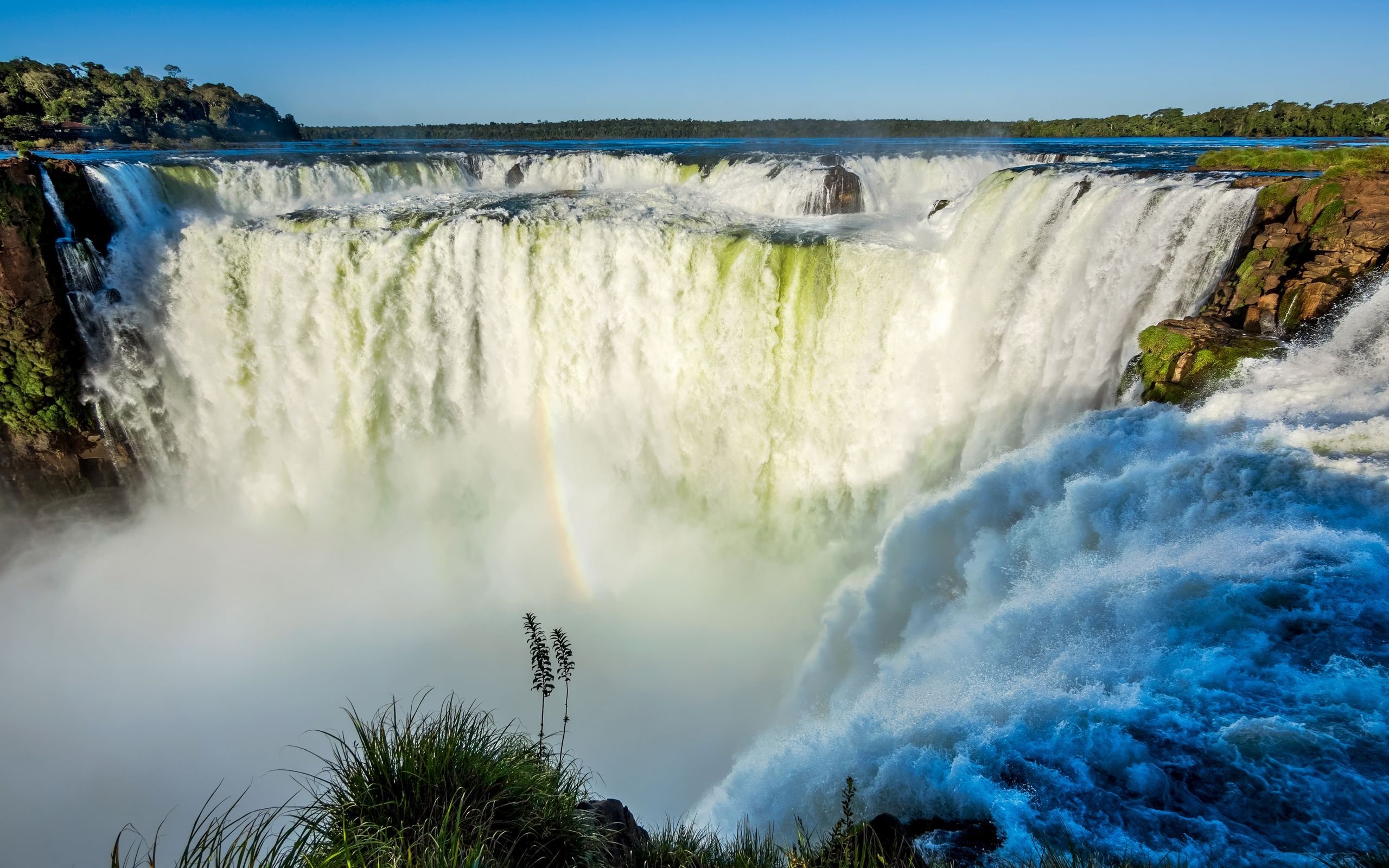 自然风光,瀑布,壮观