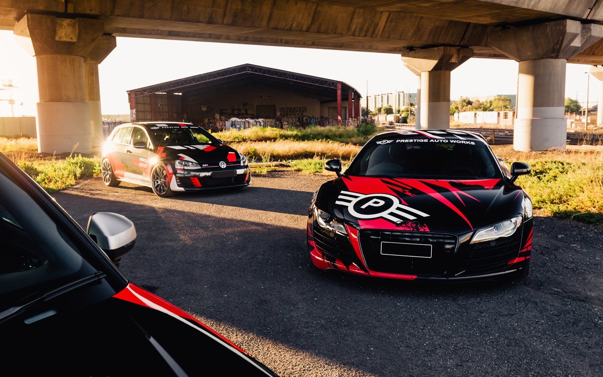 奥迪,R8,超级跑车,车身涂鸦