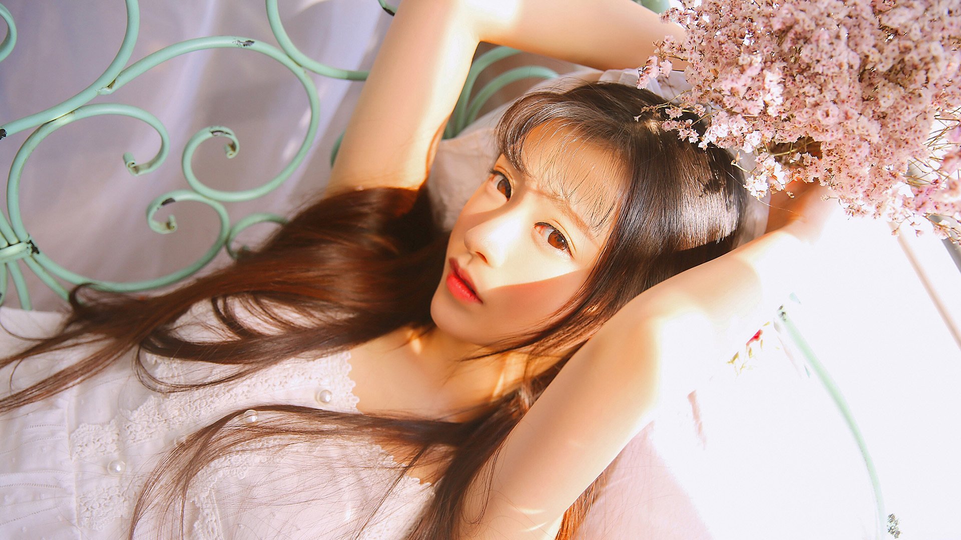 清纯,阳光,日系,唯美,鲜花