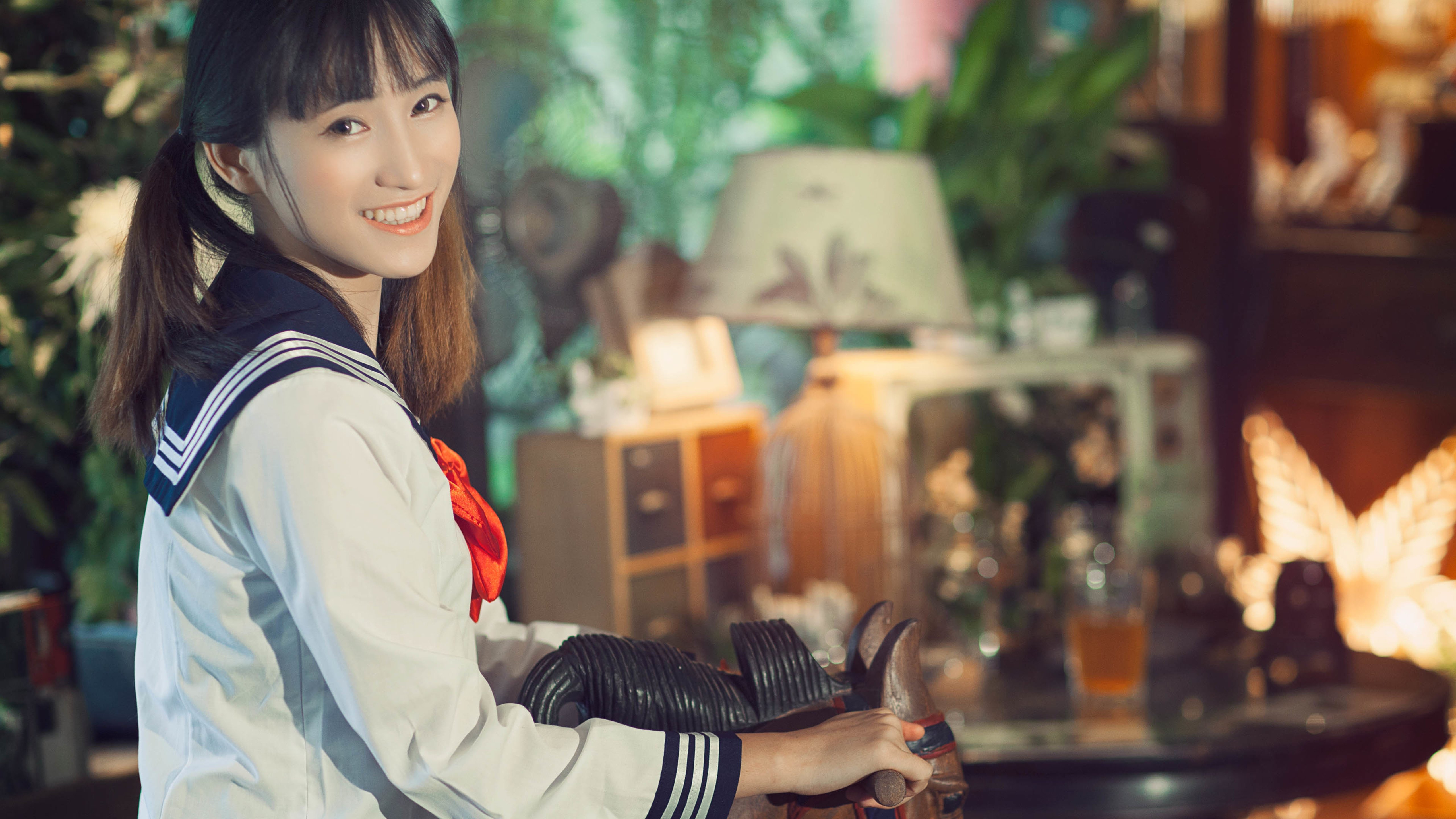 校服,青春,复古,清纯美女