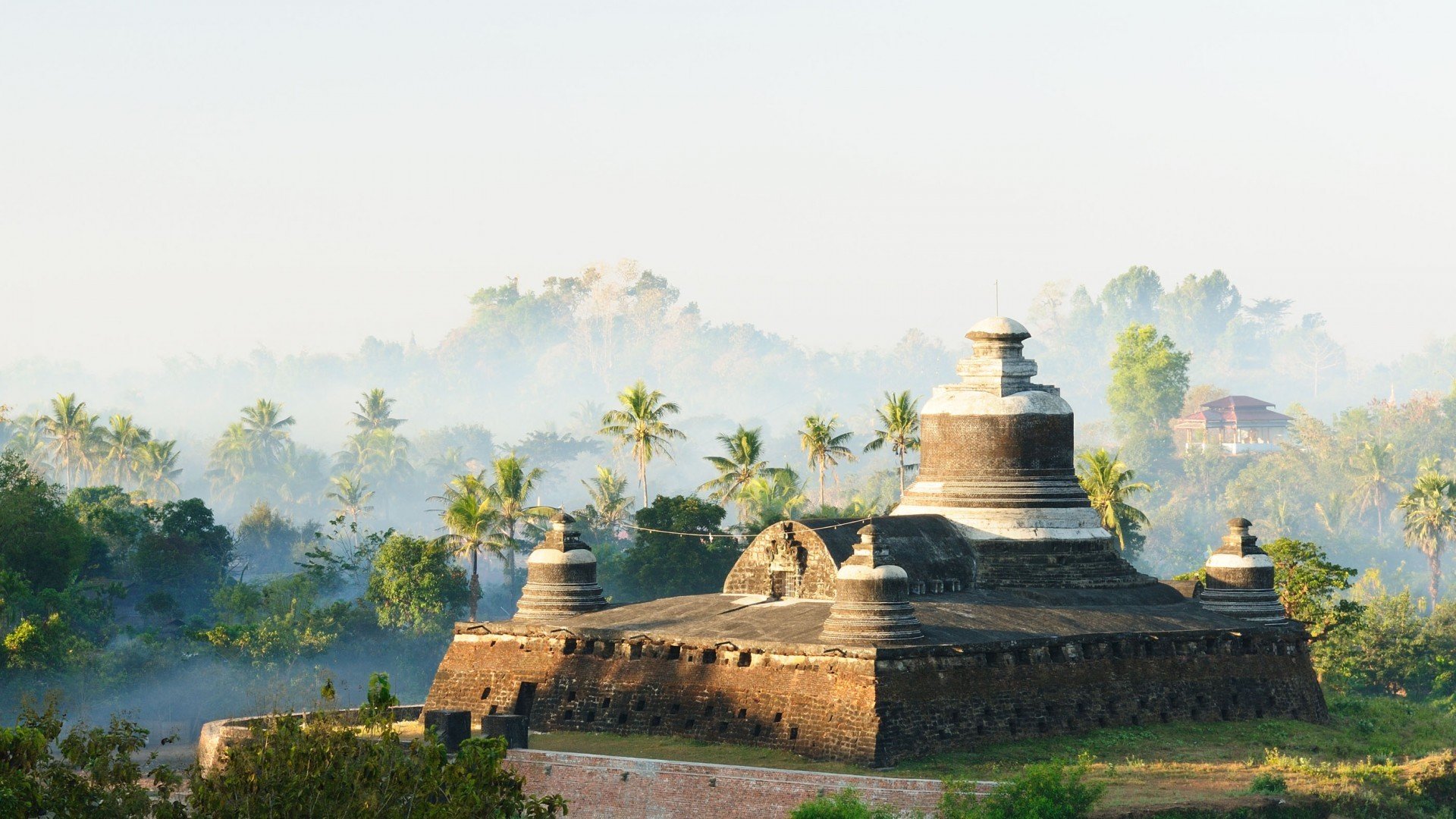 自然风光,建筑,森林