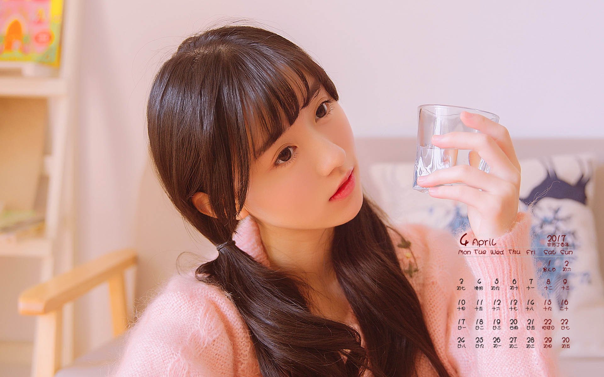 2017年4月,美女,清纯