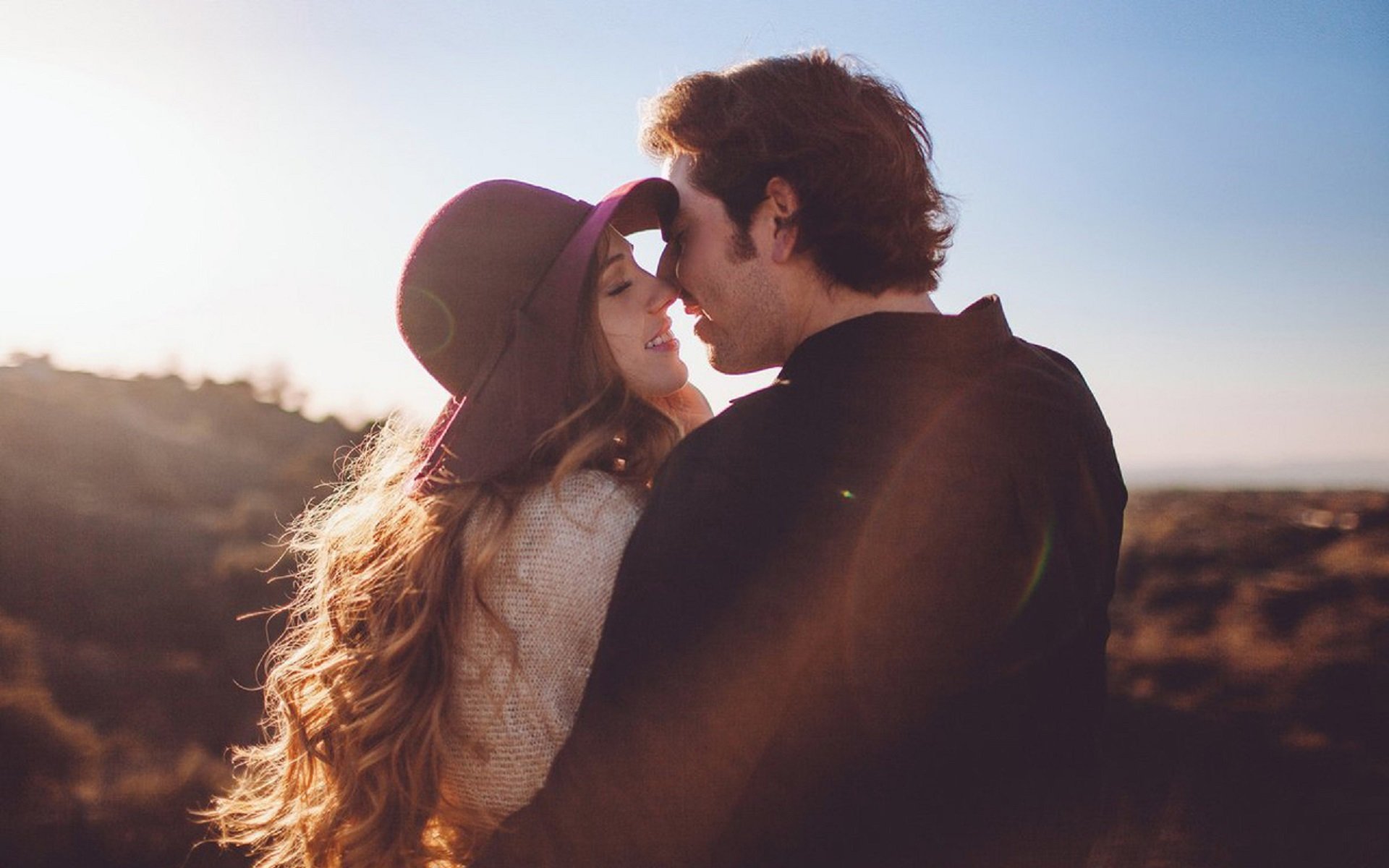 唯美温馨,情侣,亲密