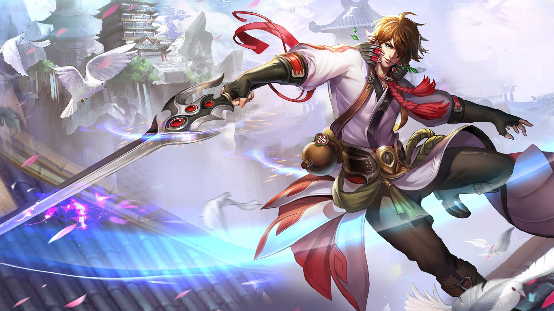 王者荣耀,李白,青莲剑仙