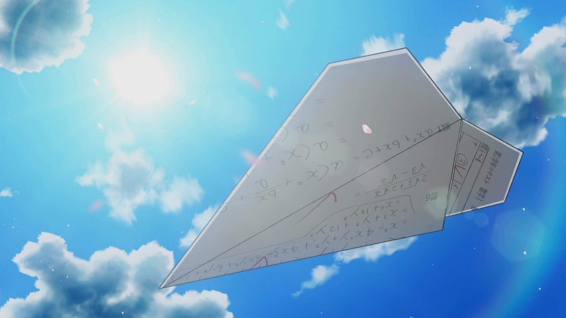 趣味,蓝天,纸飞机