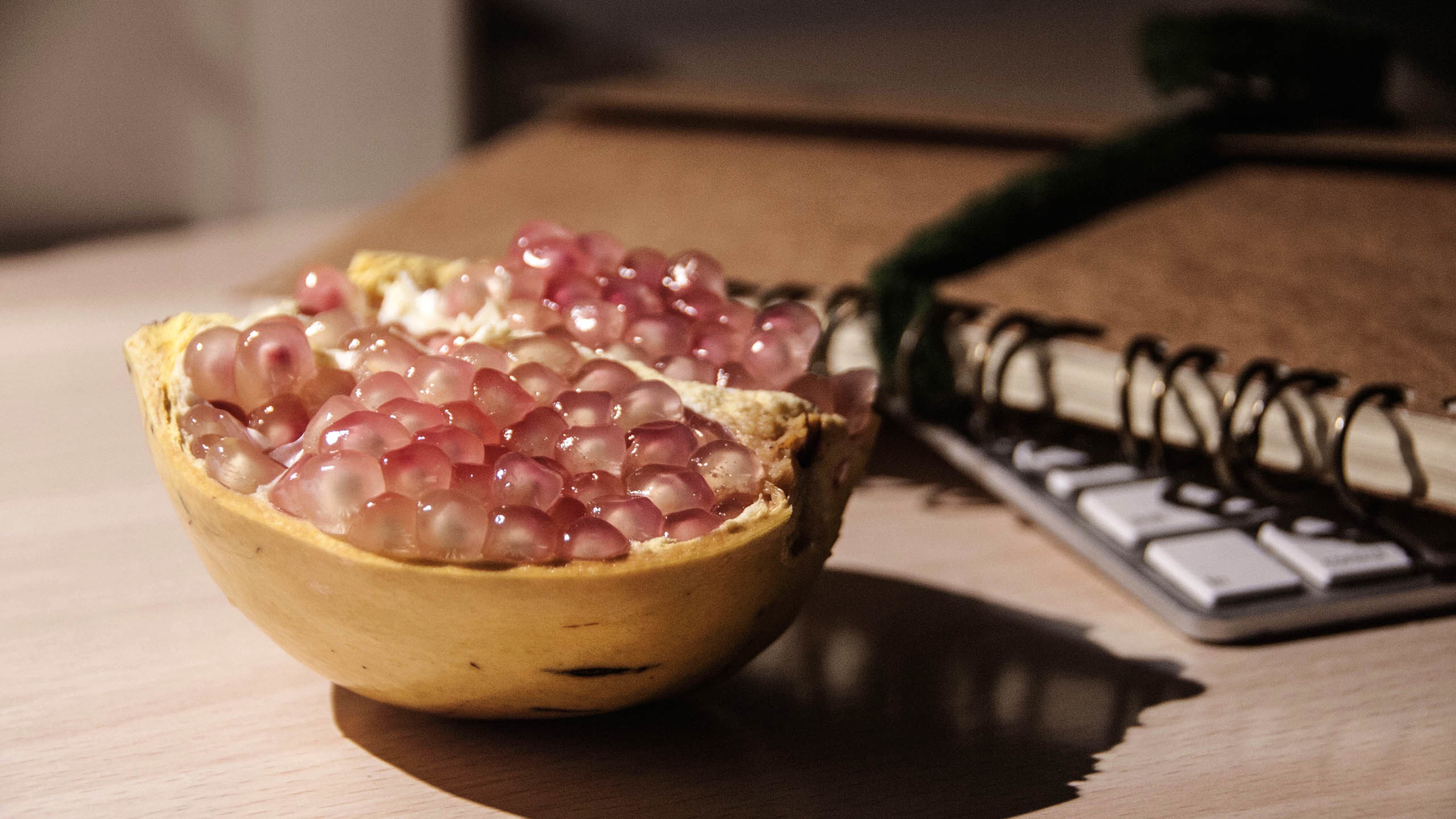 水果,石榴,微距