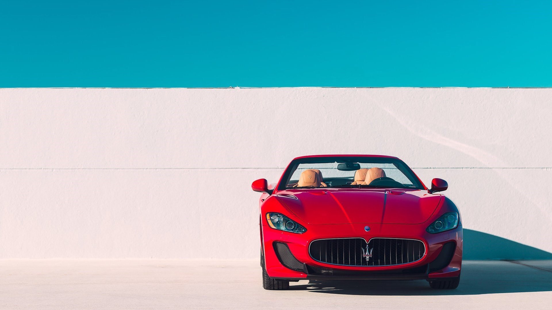 玛莎拉蒂,红色跑车