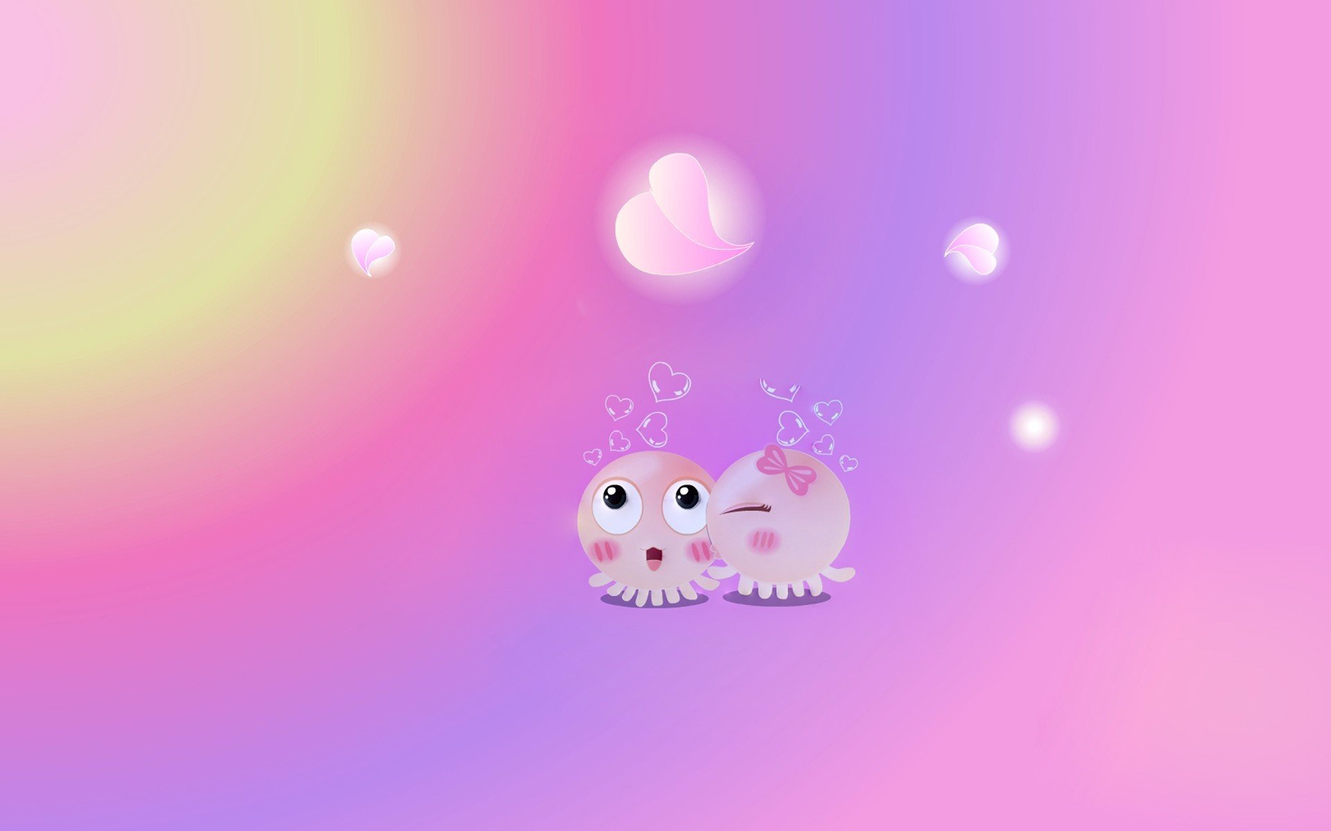 浪漫手绘,卡通章鱼