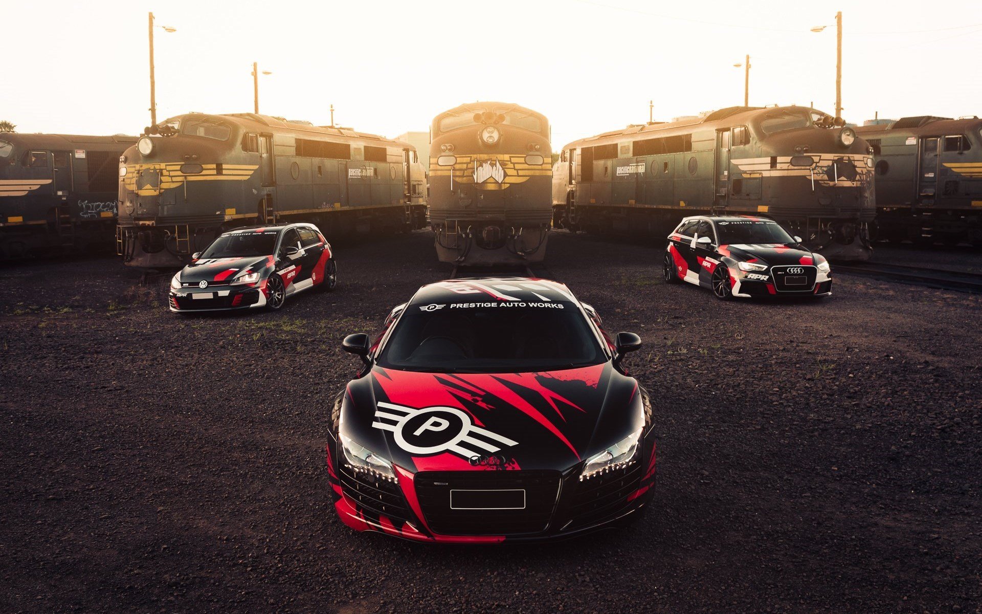 奥迪,R8,超级跑车,火车头