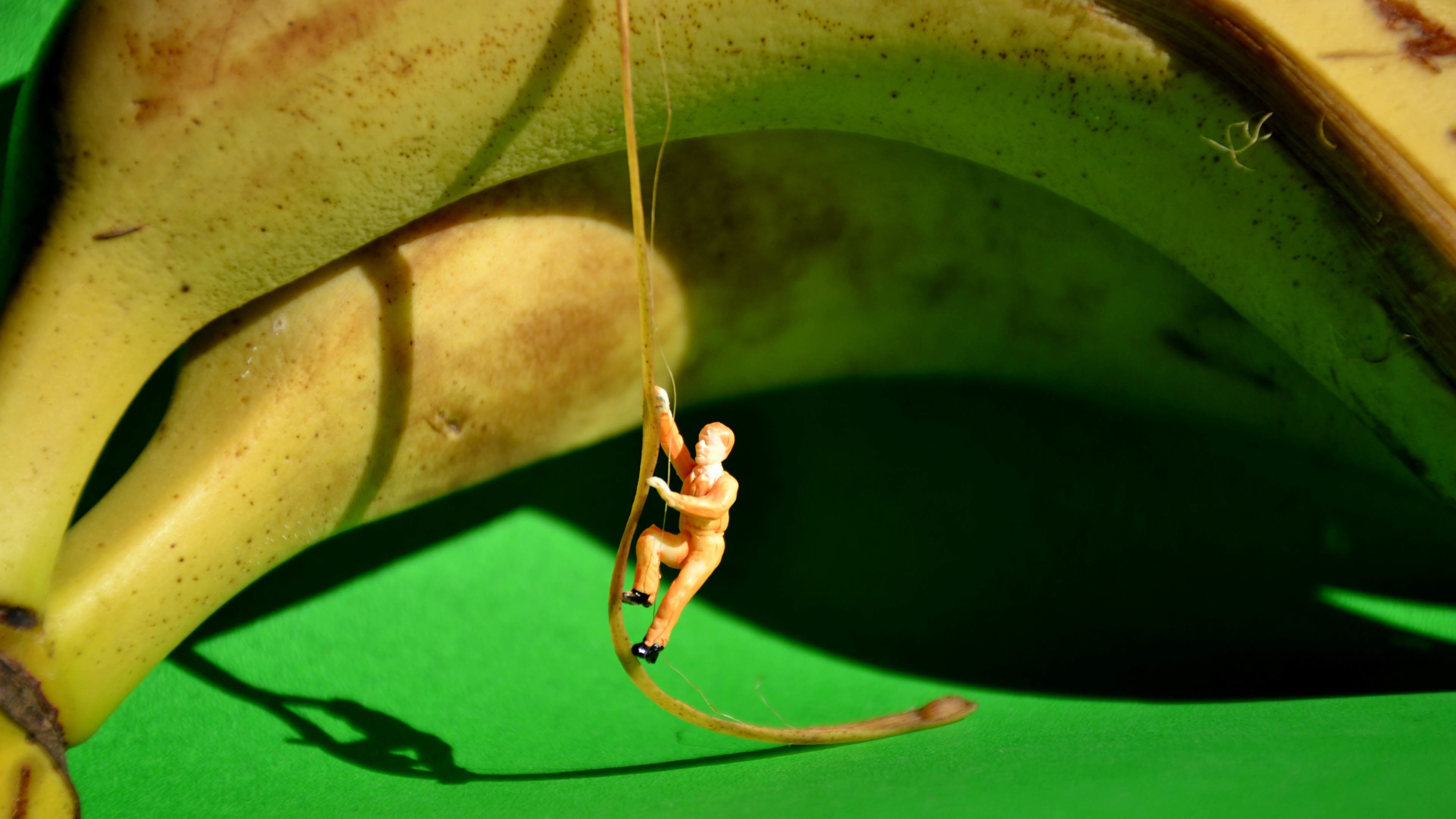 香蕉,人偶摆件,创意