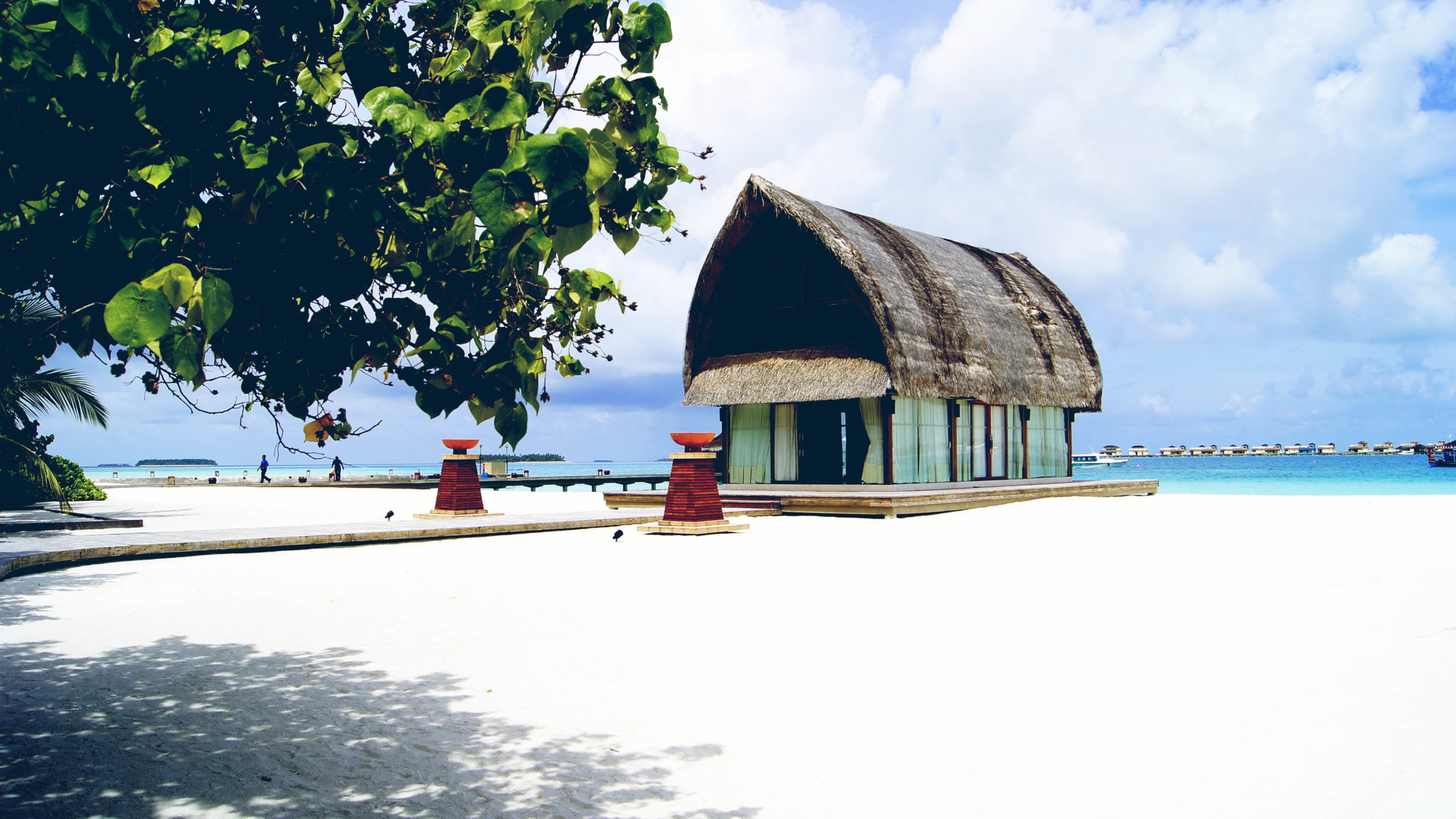 夏日,海滩,休闲度假,海景房