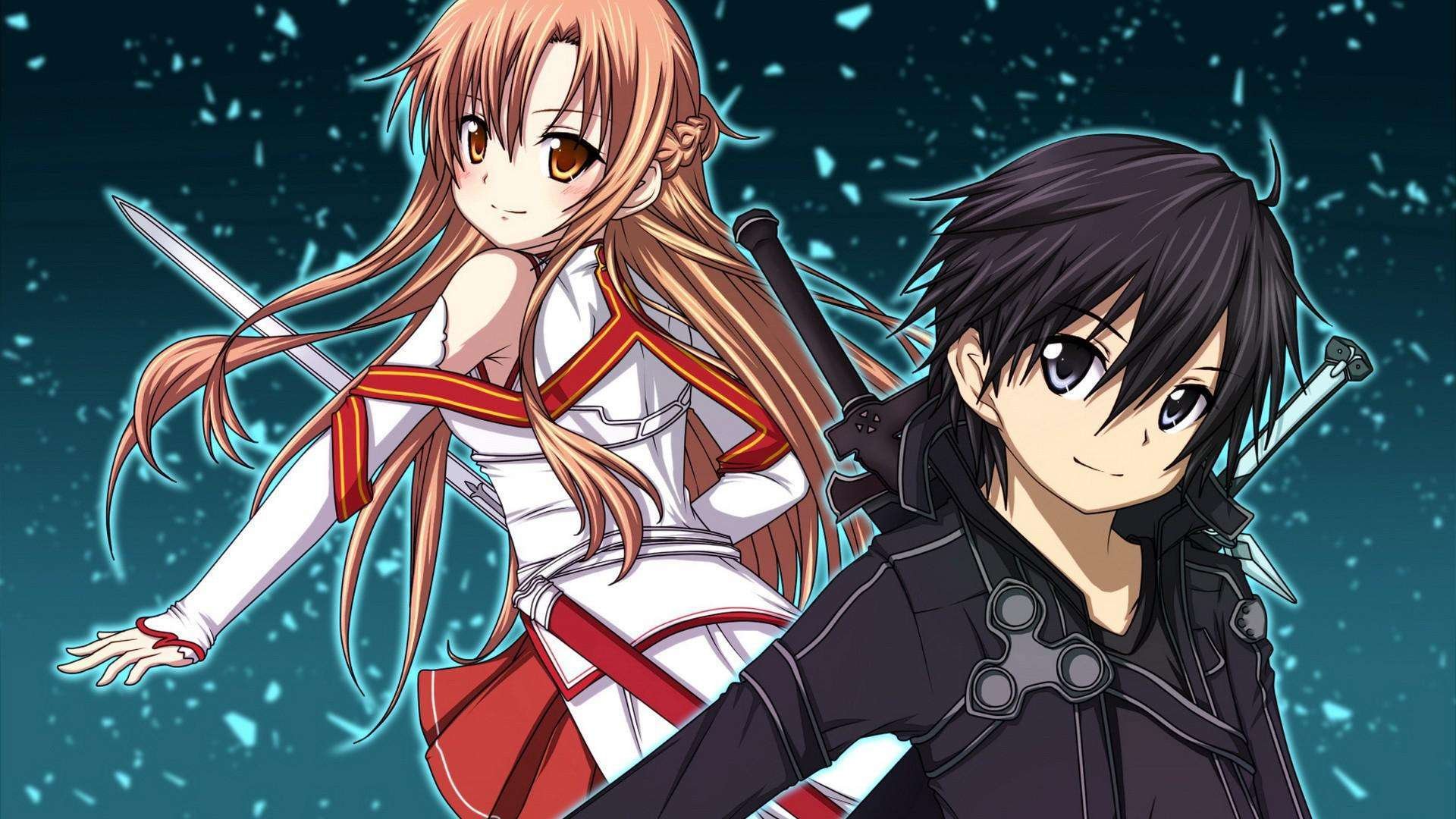 刀剑神域,桐人,亚丝娜