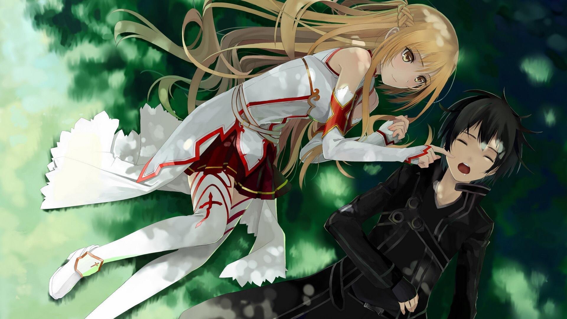 刀剑神域,桐人,亚丝娜