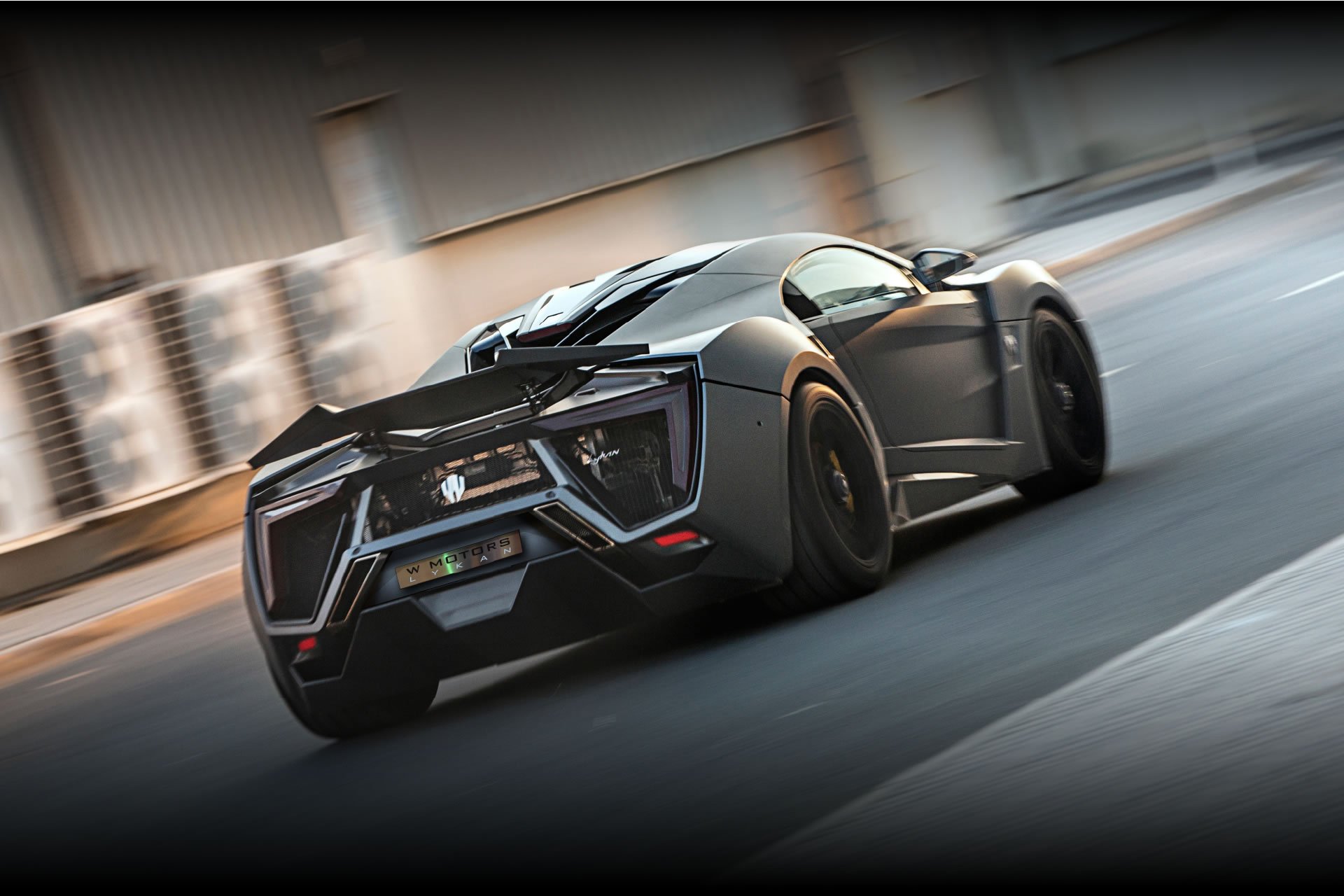 WMotors,Lykan,HyperSpor,黑色跑车