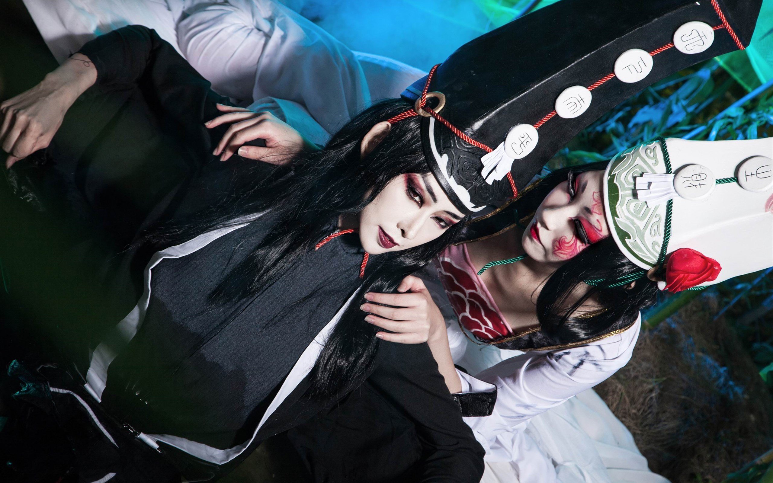 唯美cos,cosplay,画江湖之不良人,黑白无常