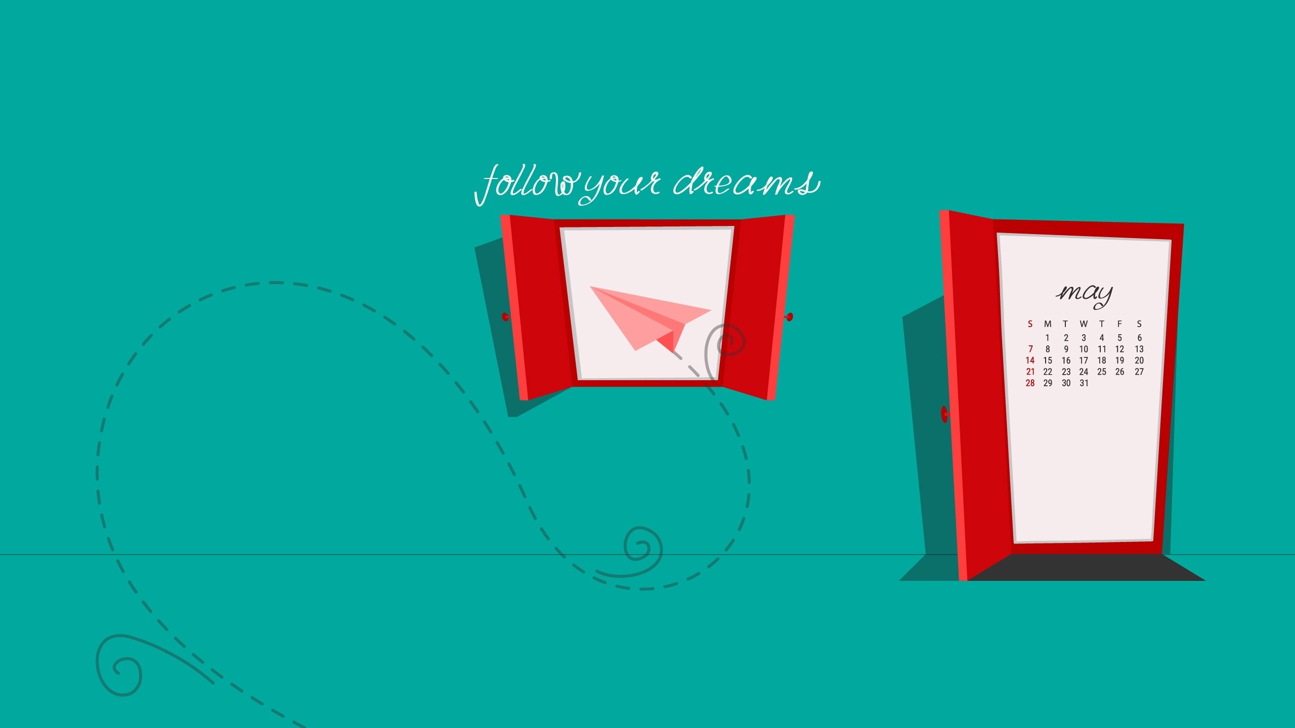 2017年5月,门,纸飞机,绿色