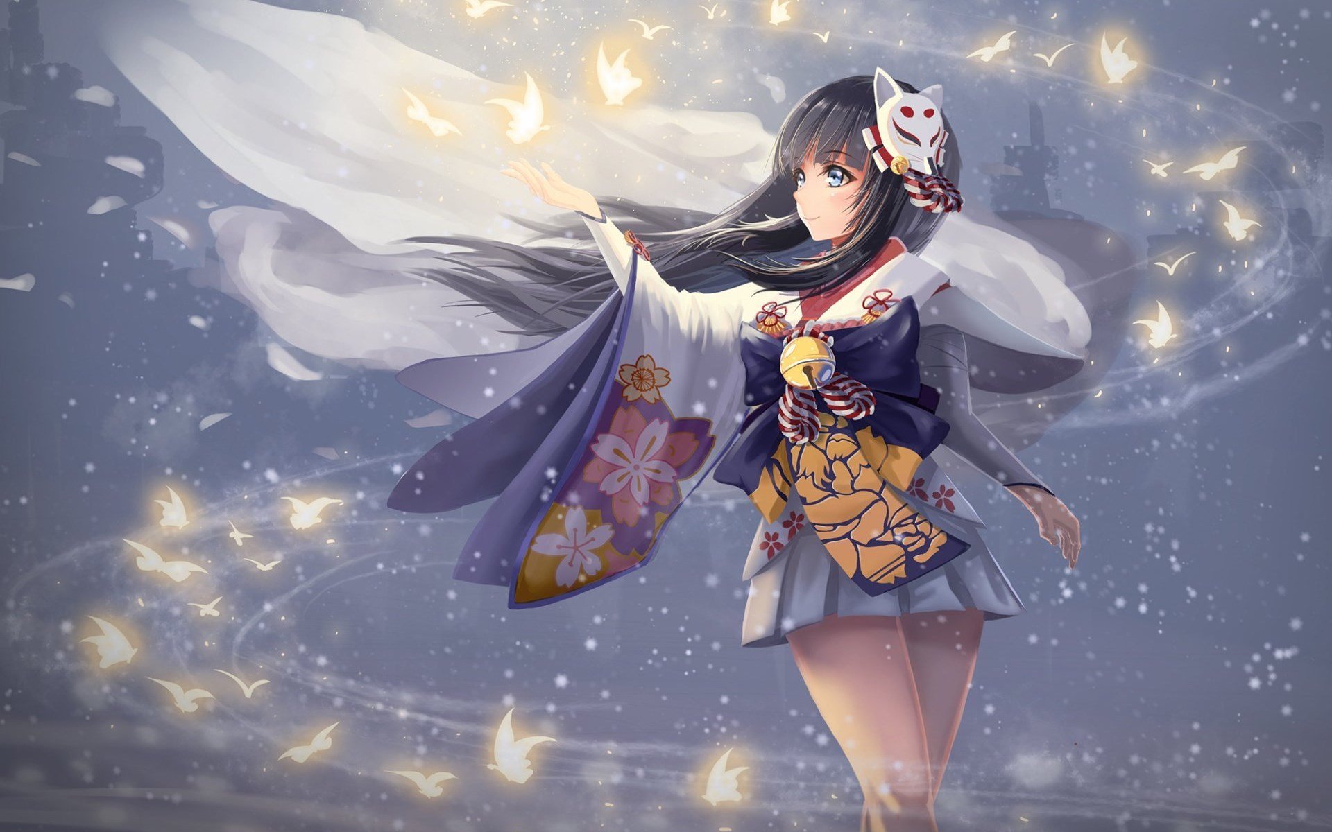 手游世界,阴阳师,插画