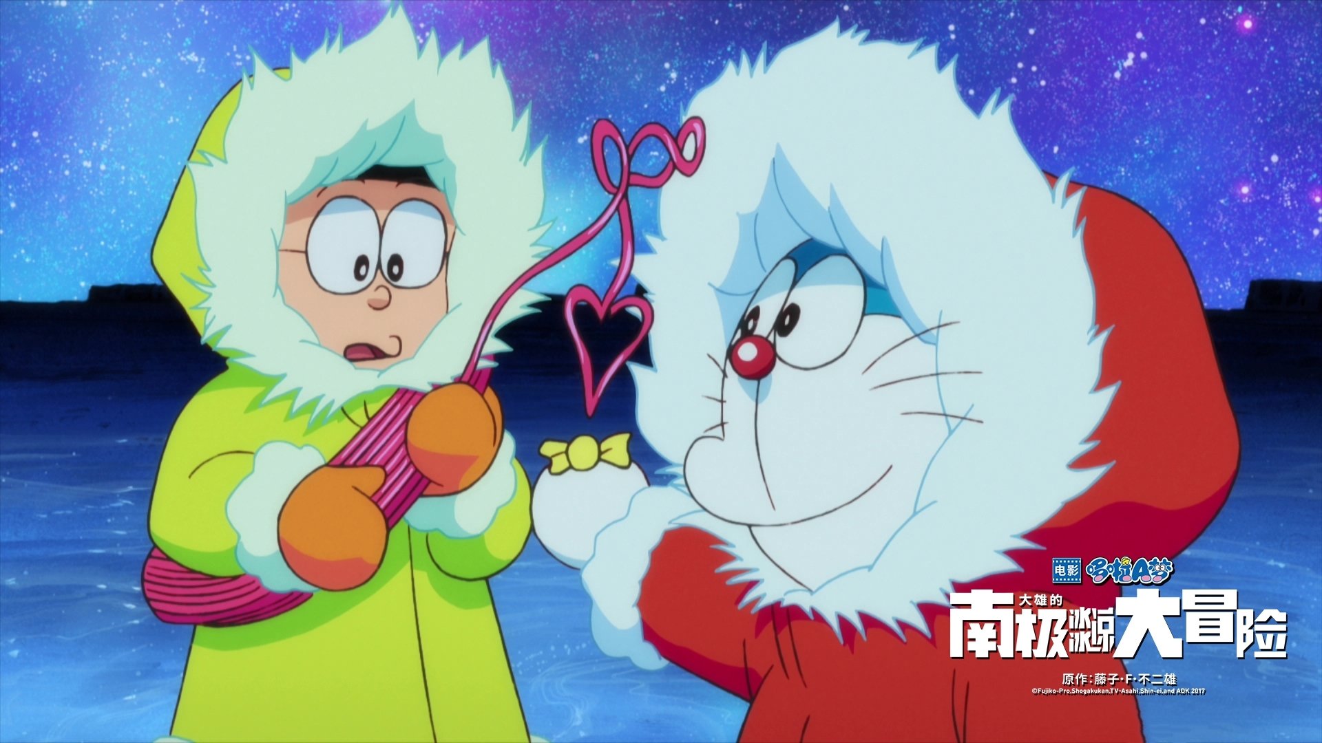 多啦A梦,南极大冒险,机器猫,大雄
